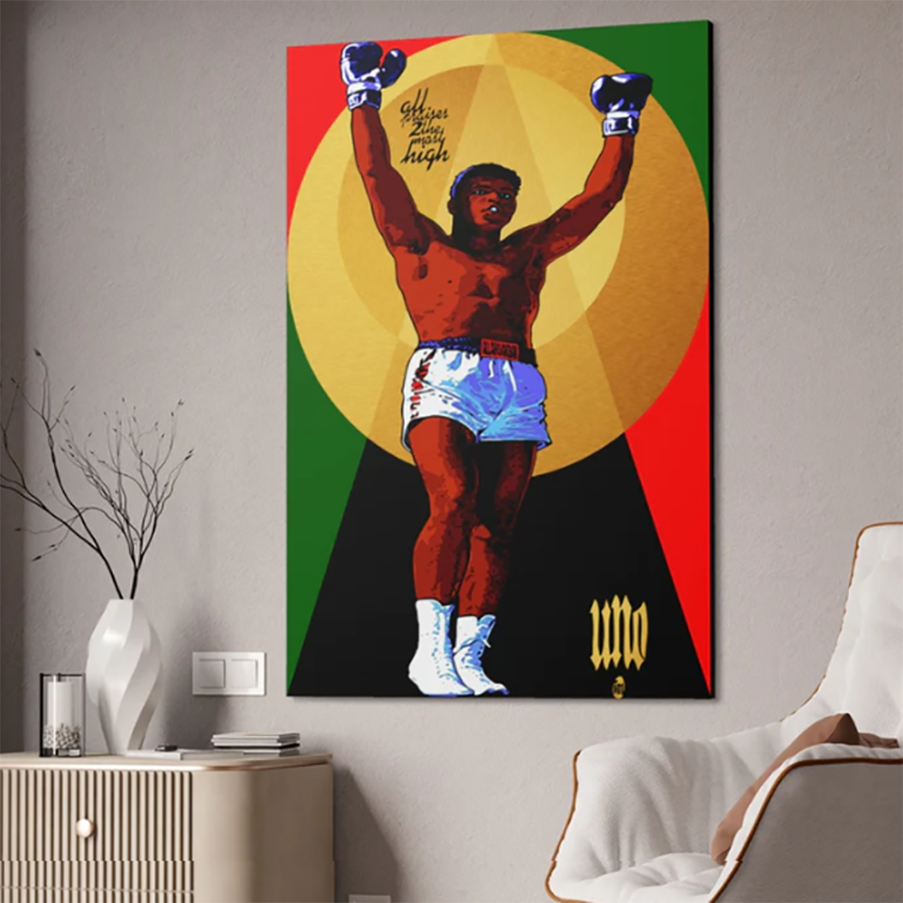 UNO PRINTED CANVASES BLACKART4EVA The Art of UNO