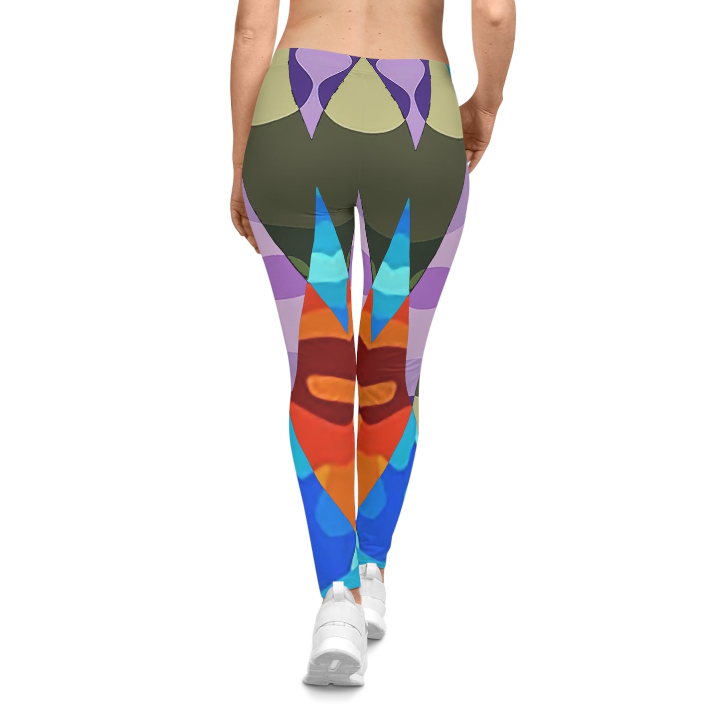 UNO ABSTRACTS Women's Casual Leggings (AOP)