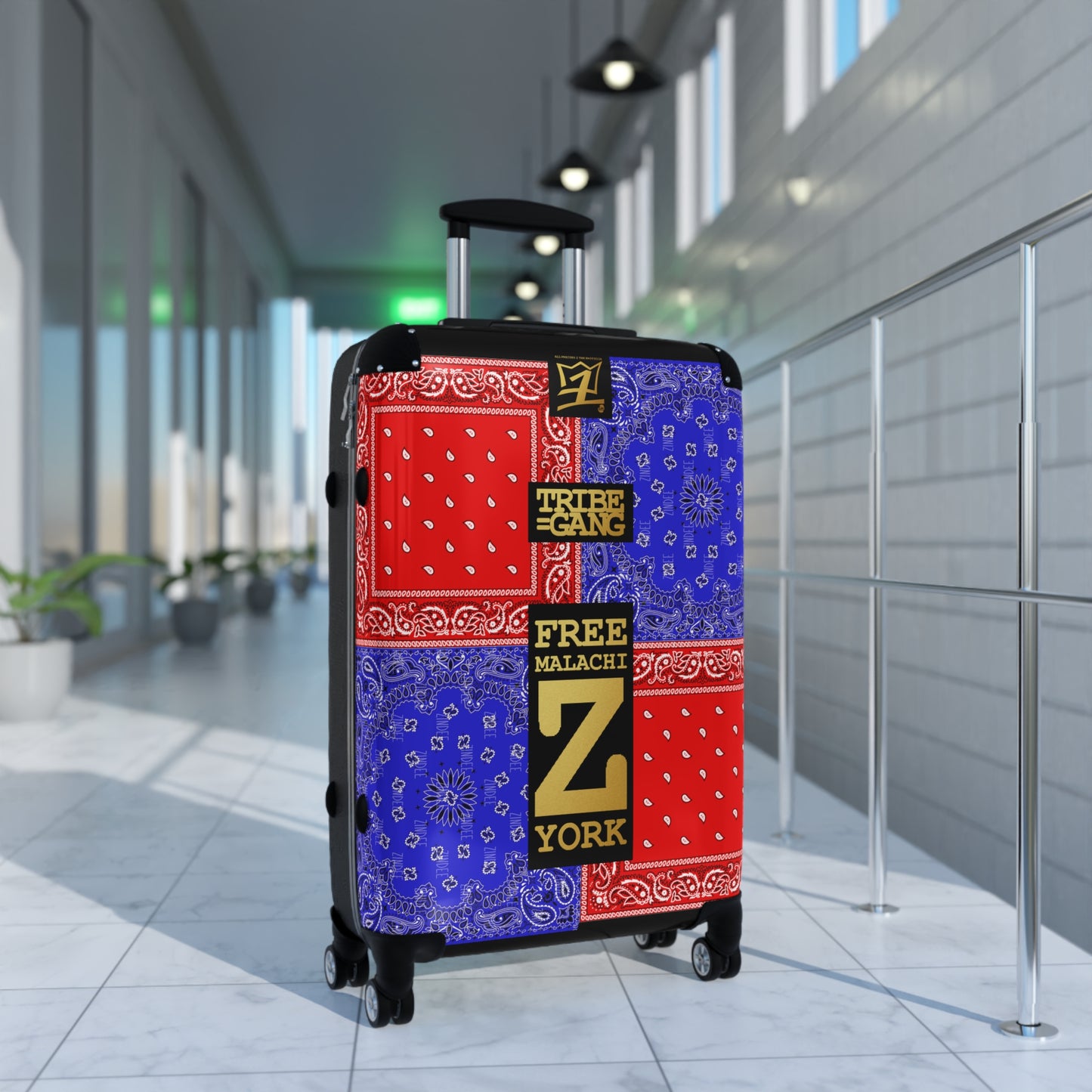 UNO ORGANIC TRIBE=GANG FREE DR.MALACHI Z. YORK Suitcase