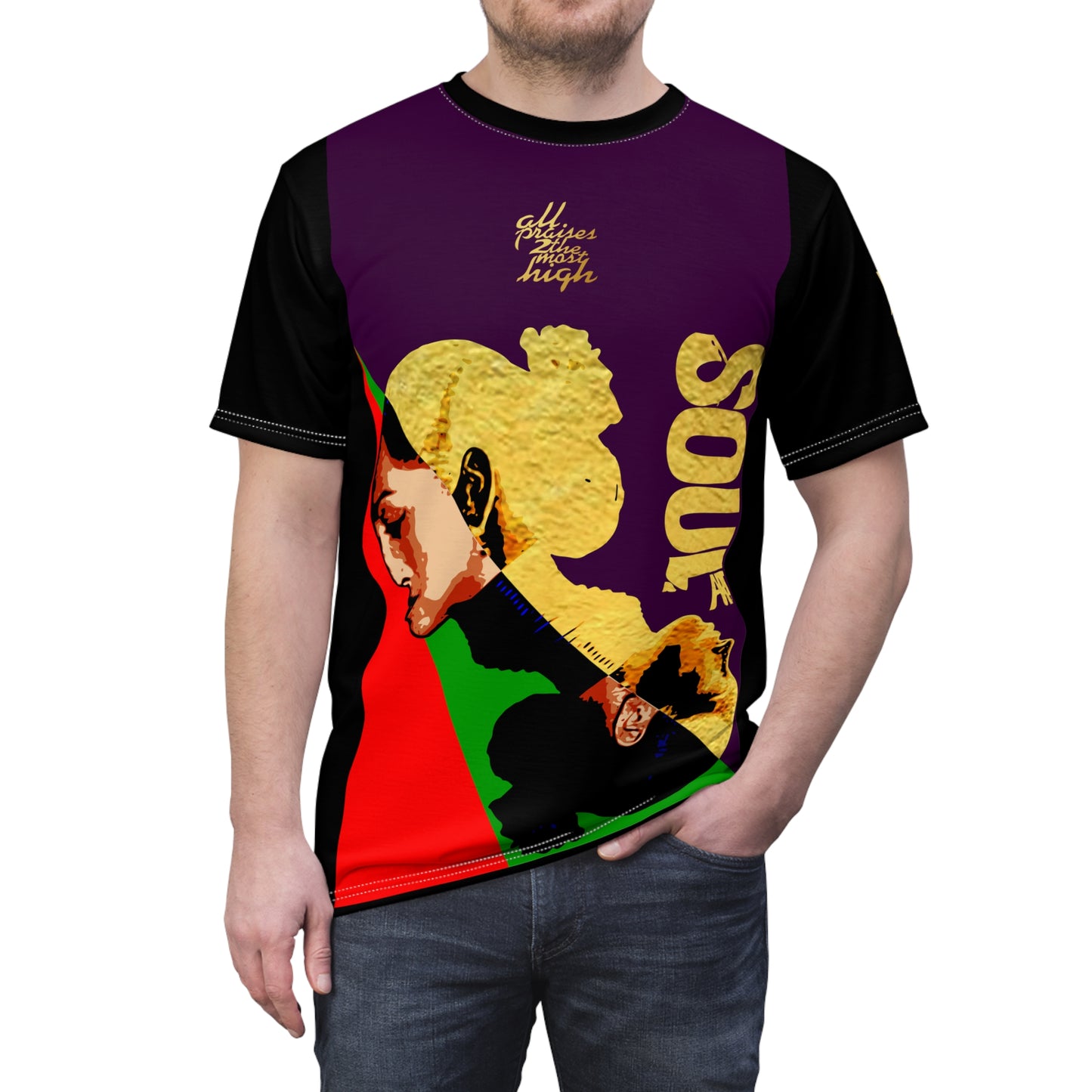 UNO SOULART SADE Unisex AOP Cut & Sew Tee