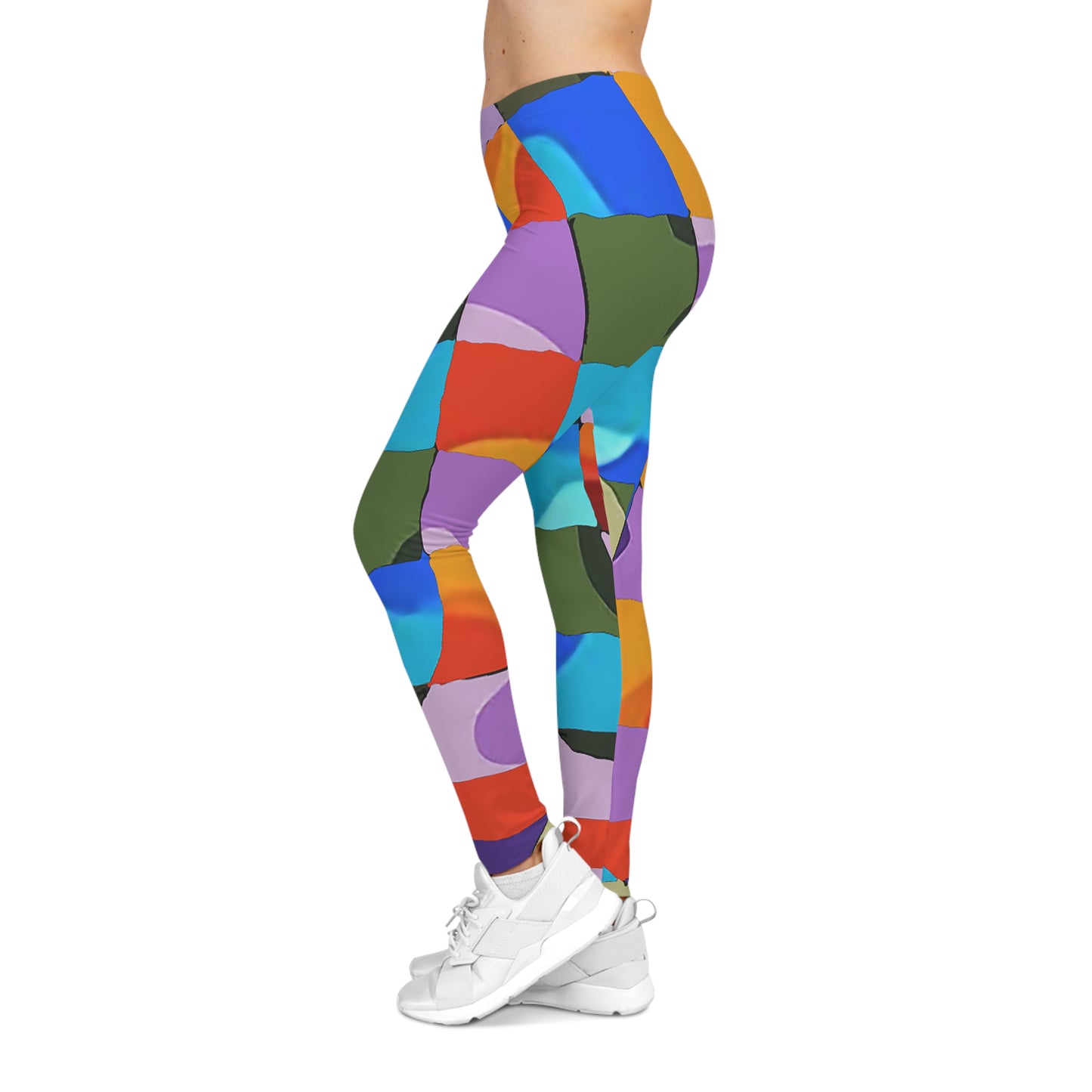 UNO ABSTRACTS Women's Casual Leggings (AOP)