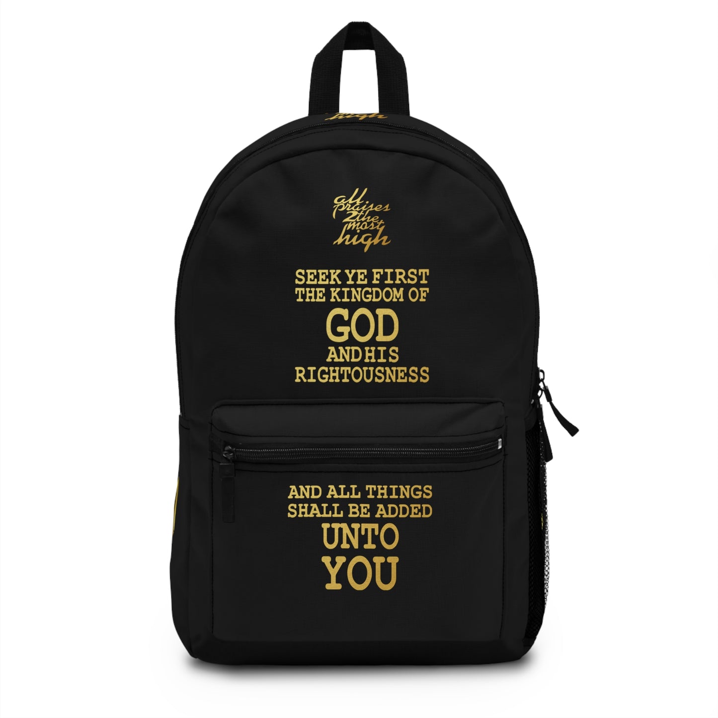 UNO ALLPRAISES LAW OF MIND Backpack