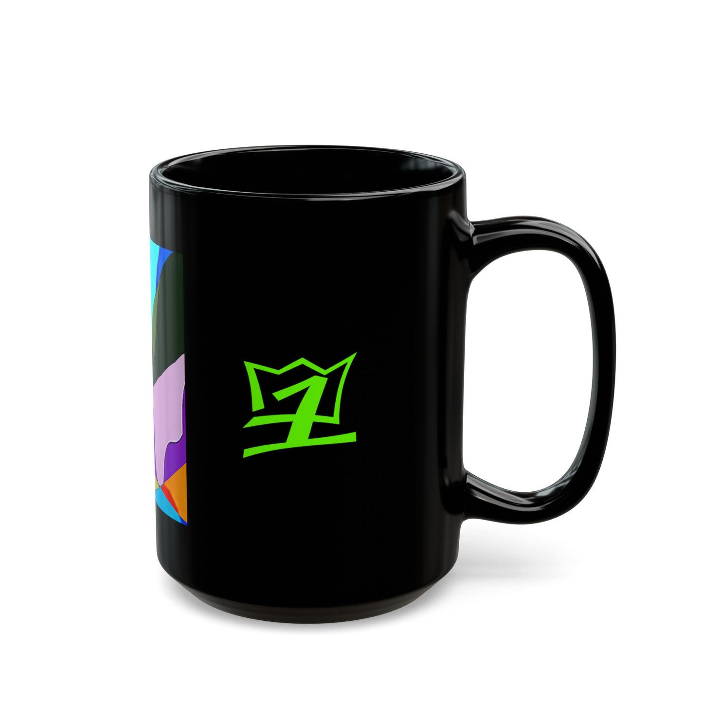 UNO ABSTRACT Black Mug (11oz, 15oz)