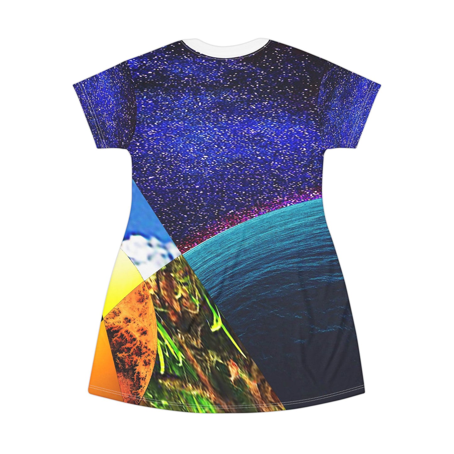 UNO ALLPRAISES II All Over Print T-Shirt Dress