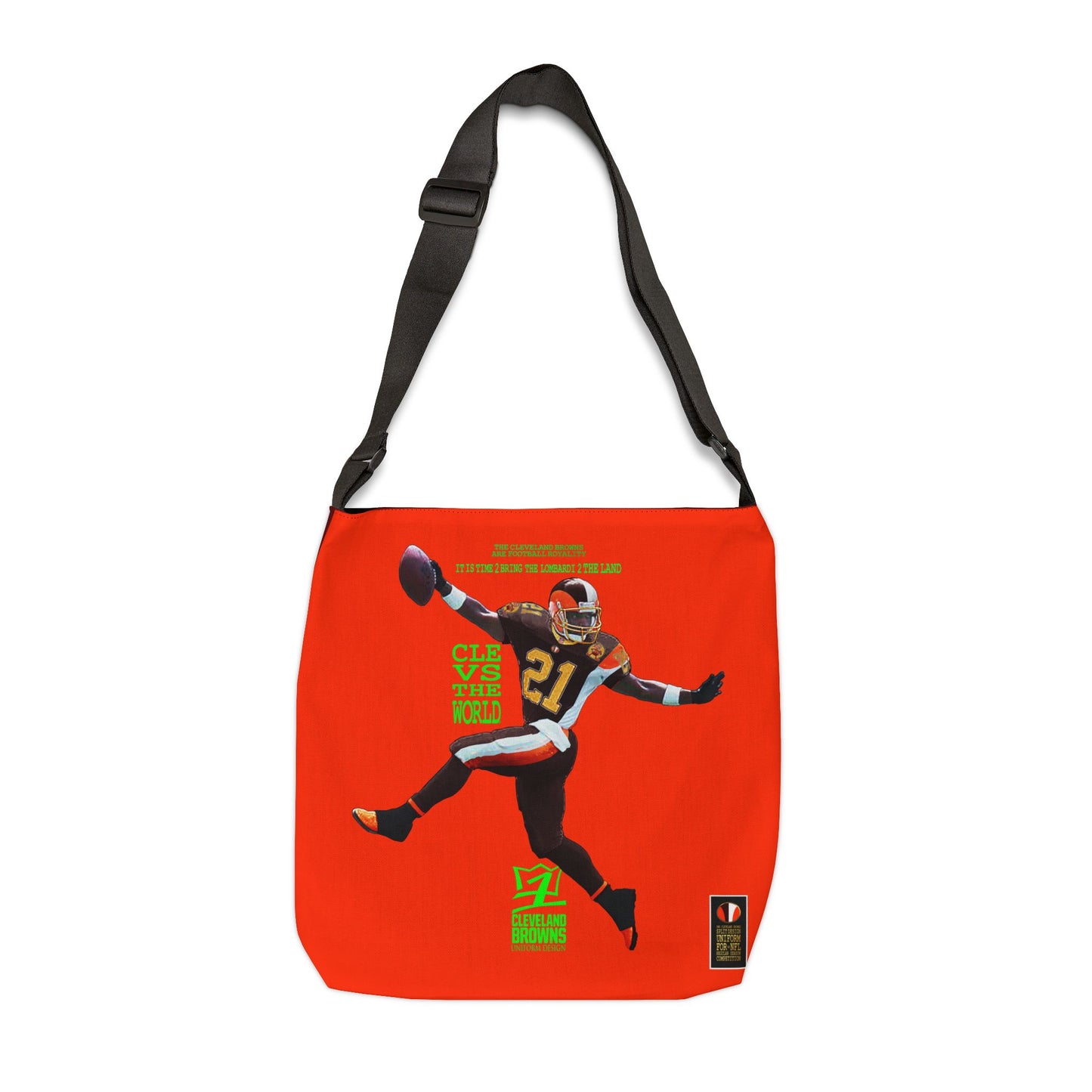 UNO LOVETELAND LOVEDABROWNS Adjustable Tote Bag (AOP)