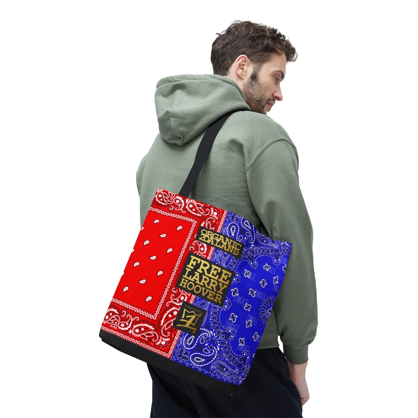 UNO ORGANIC TRIBE=GANG FREE LARRY HOOVER Tote Bag (AOP)