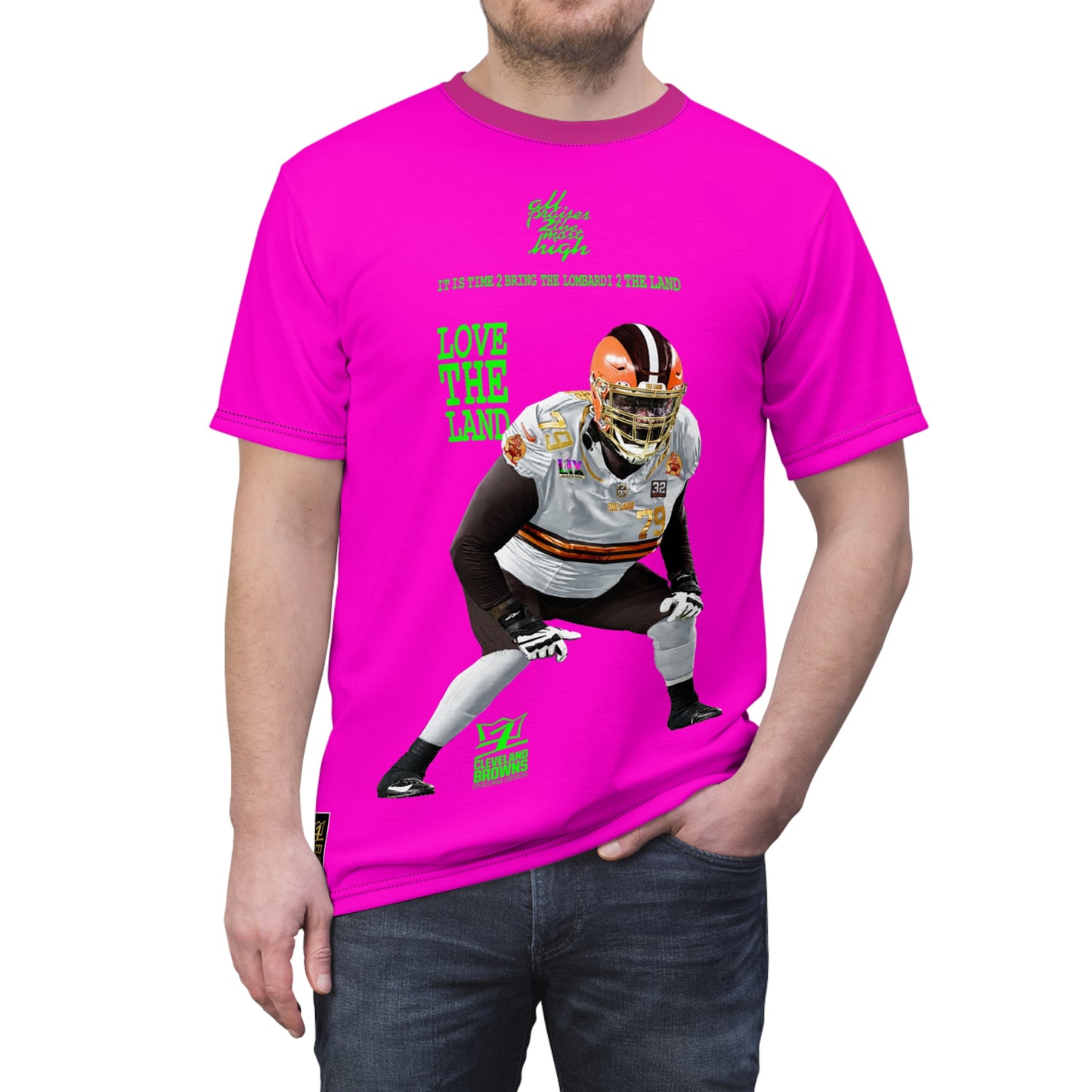 UNO LOVETHELAND SBLIX Unisex Cut & Sew Tee (AOP)