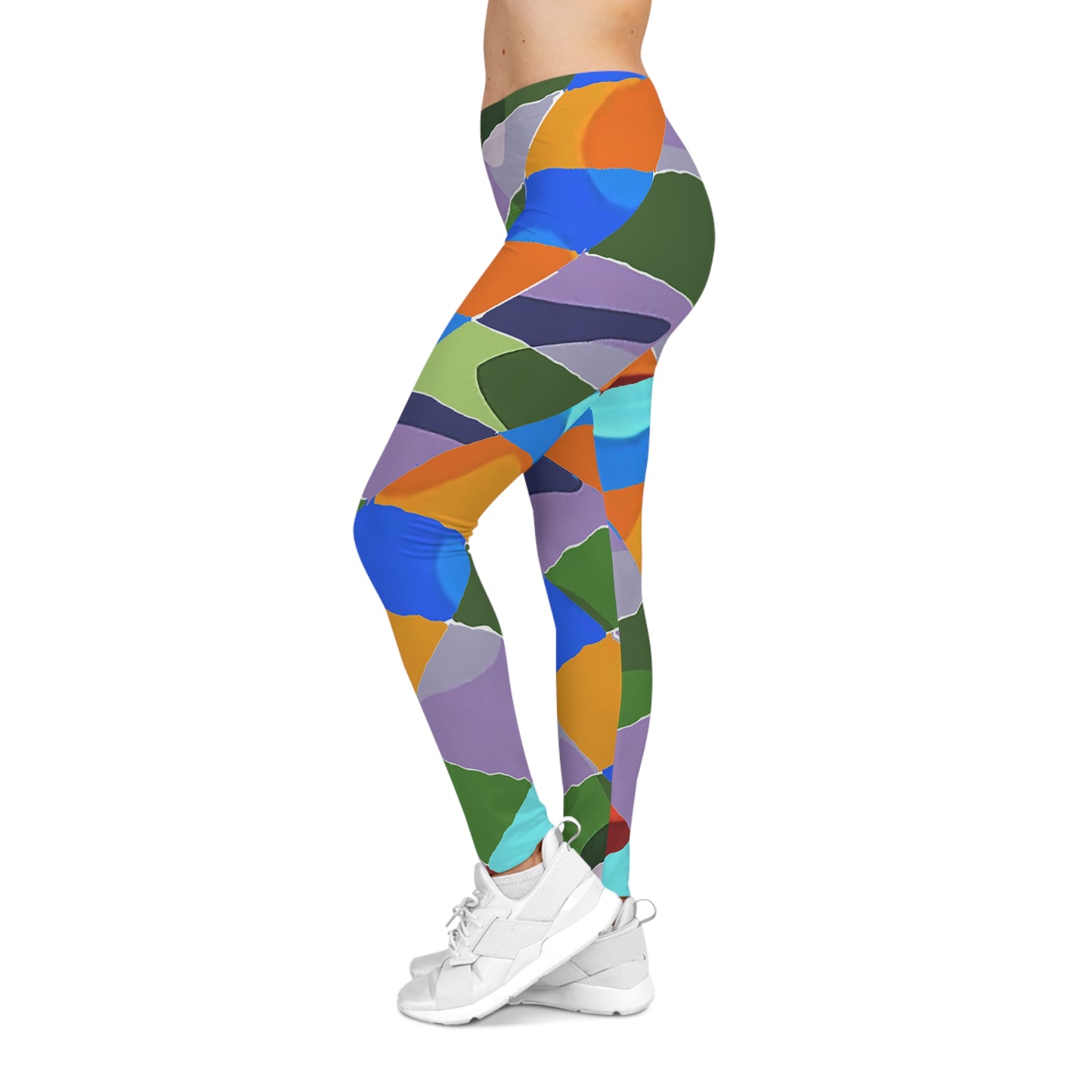 UNO ABSTRACTS Women's Casual Leggings (AOP)