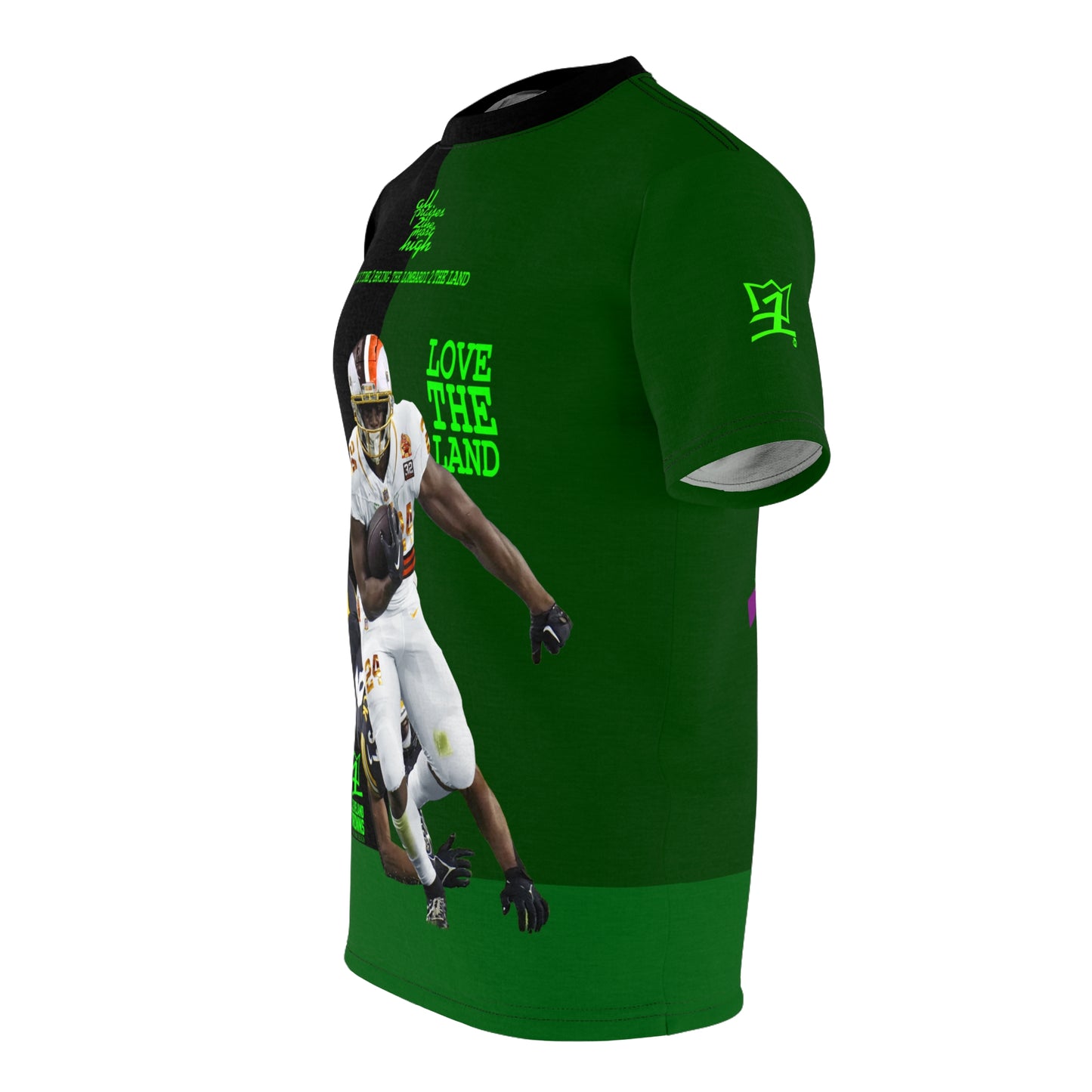 UNO LOVETHELAND SBLIUnisex Cut & Sew Tee (AOP)