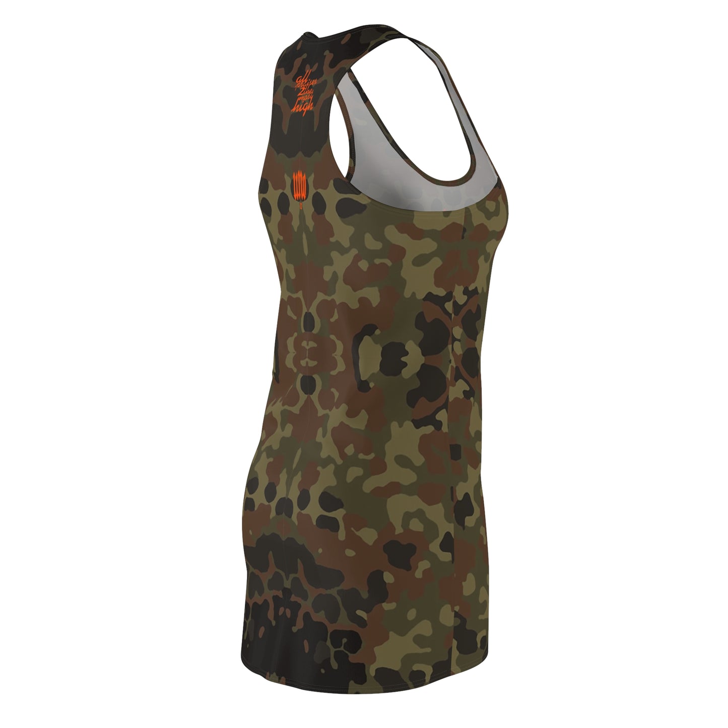 UNO PANTHA Women's Cut & Sew Racerback Dress Camo Collection