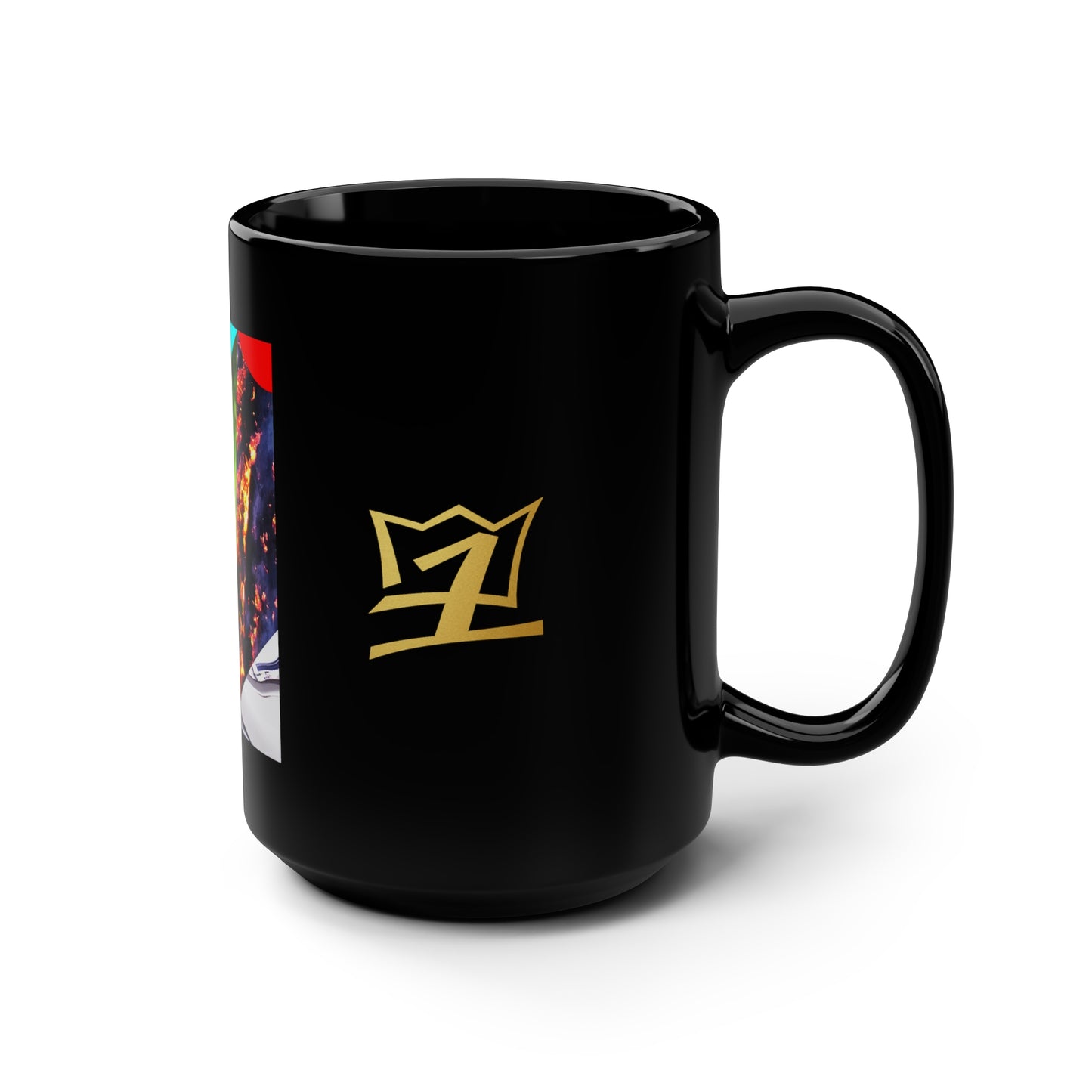 UNO ALLPRAISES V Variation 1 Black Mug, 15oz