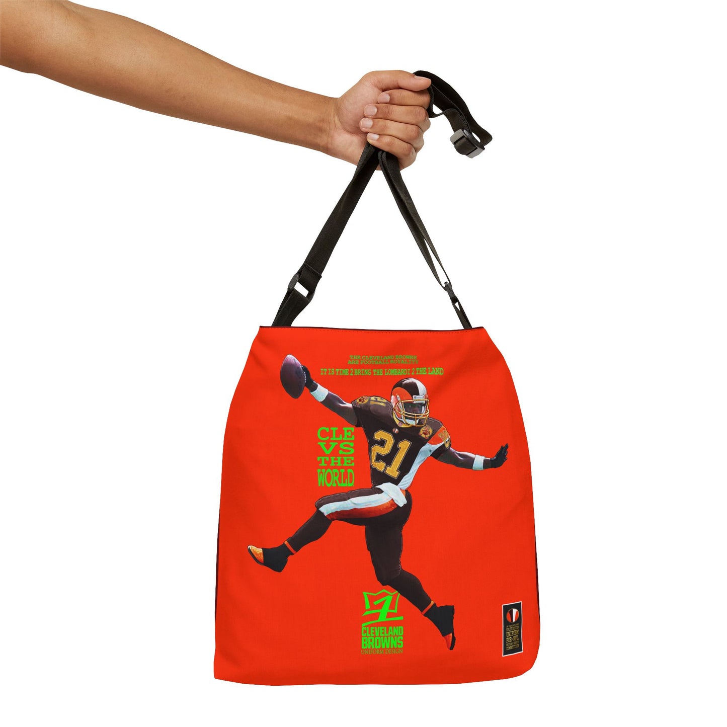 UNO LOVETELAND LOVEDABROWNS Adjustable Tote Bag (AOP)