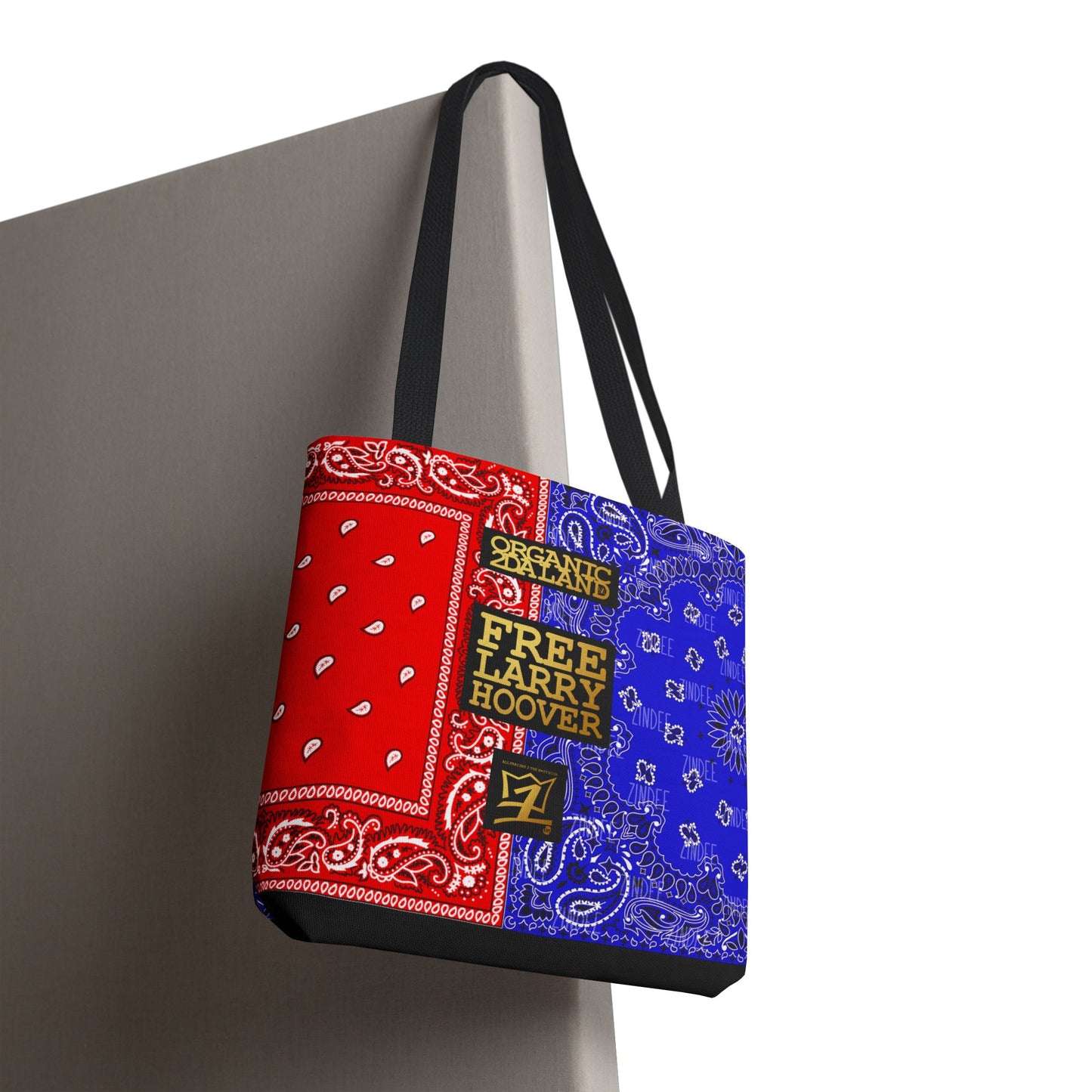 UNO ORGANIC TRIBE=GANG FREE LARRY HOOVER Tote Bag (AOP)