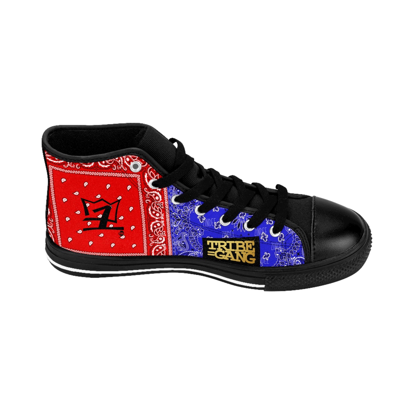 UNO ORGAANIC TRIBE=GANG FREE LARRY HOOVERMen's Classic Sneakers