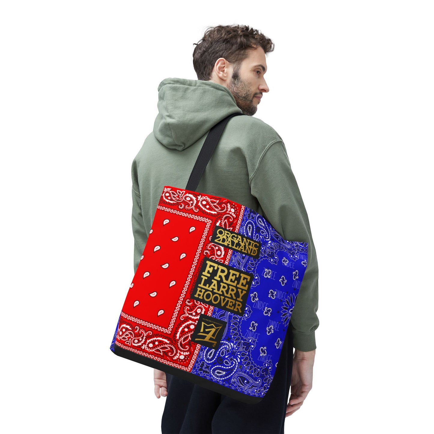 UNO ORGANIC TRIBE=GANG FREE LARRY HOOVER Tote Bag (AOP)