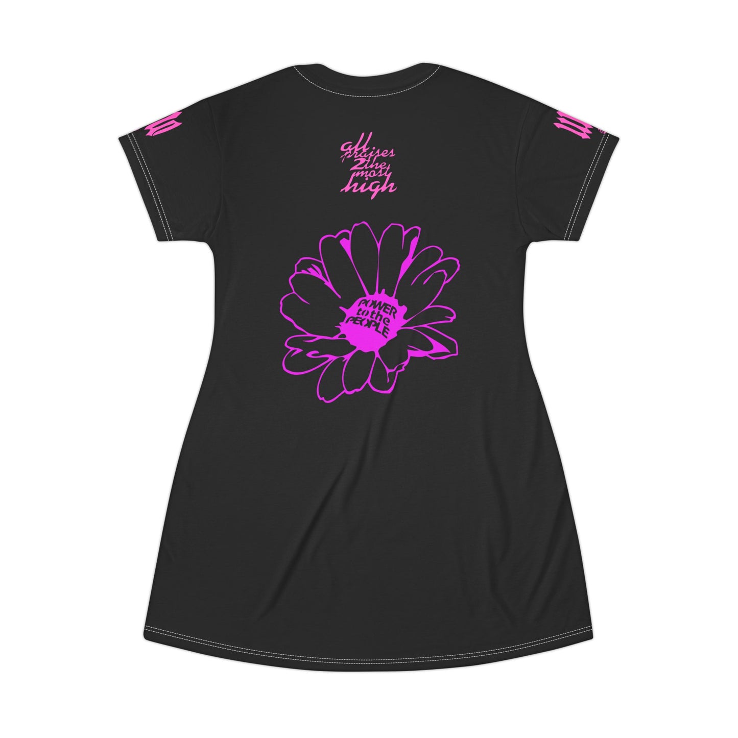 UNO POWERFLOWER All Over Print T-Shirt Dress