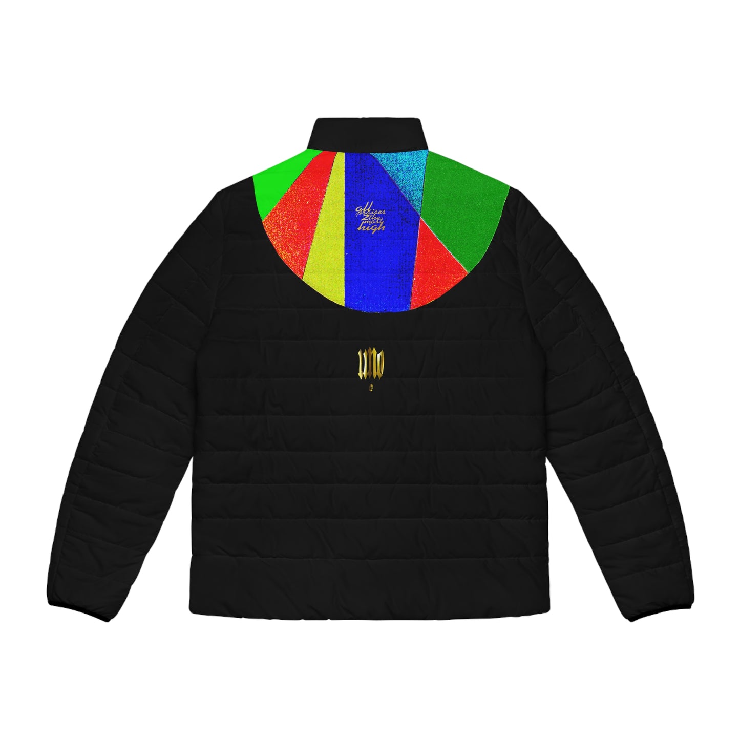 UNO RHINOSUNSET STOPKILL'N Men's Puffer Jacket (AOP)