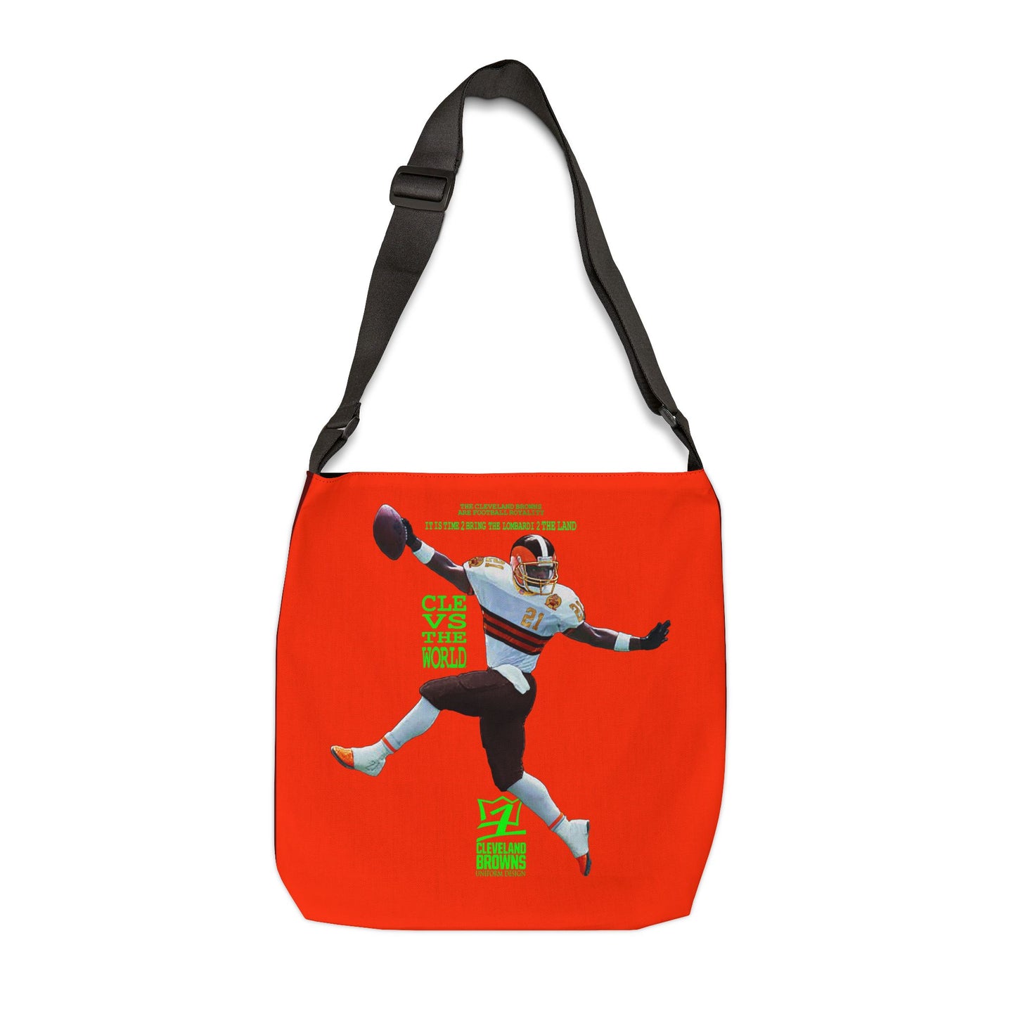 UNO LOVETHELAND BROWNSTOWN Adjustable Tote Bag (AOP)