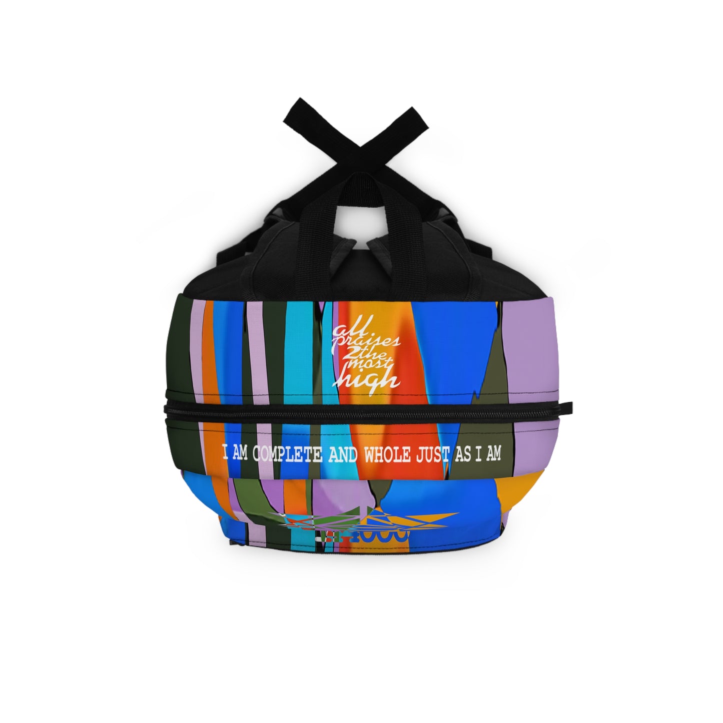 UNO ABSTRACT I AM THAT I AM MERKABA Backpack