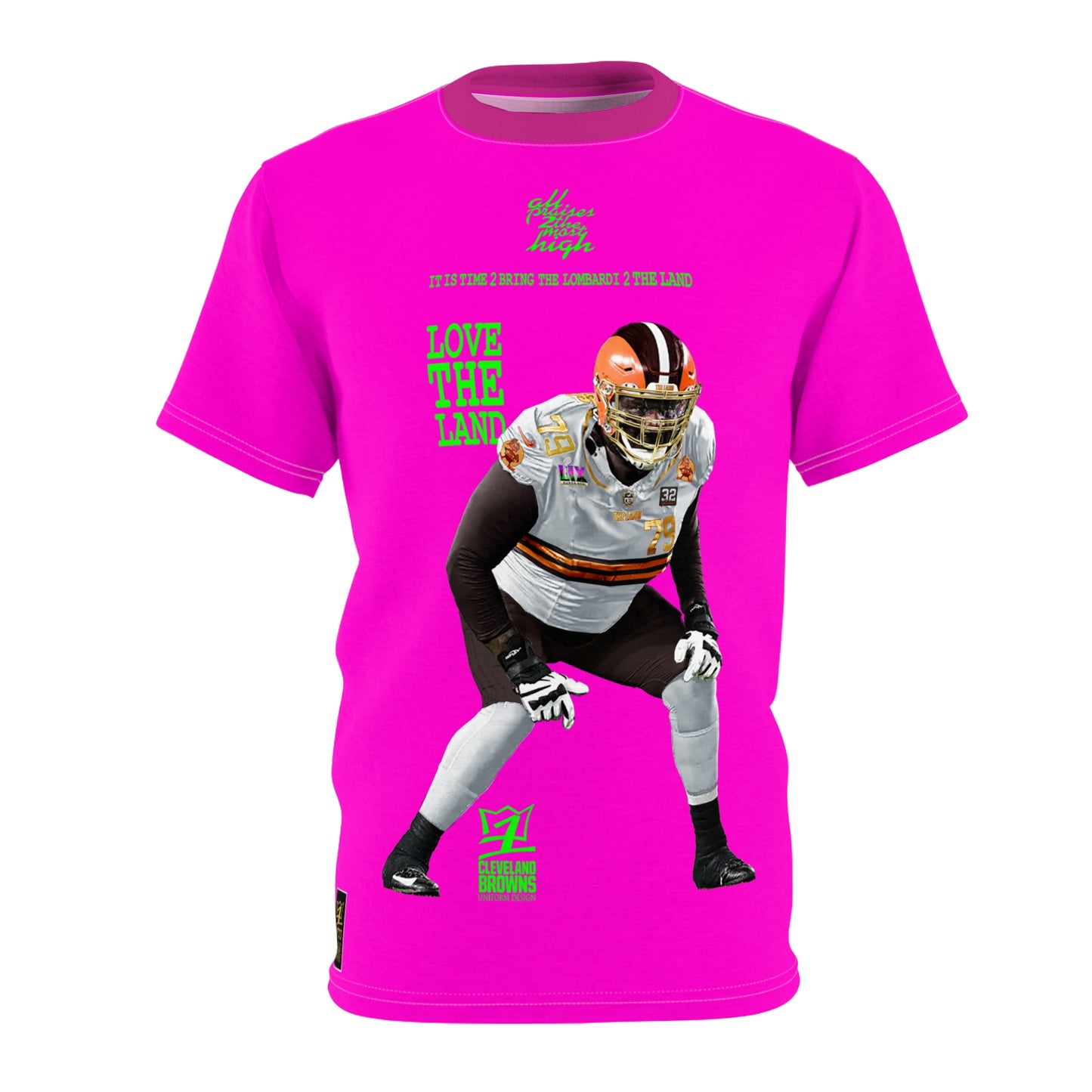 UNO LOVETHELAND SBLIX Unisex Cut & Sew Tee (AOP)
