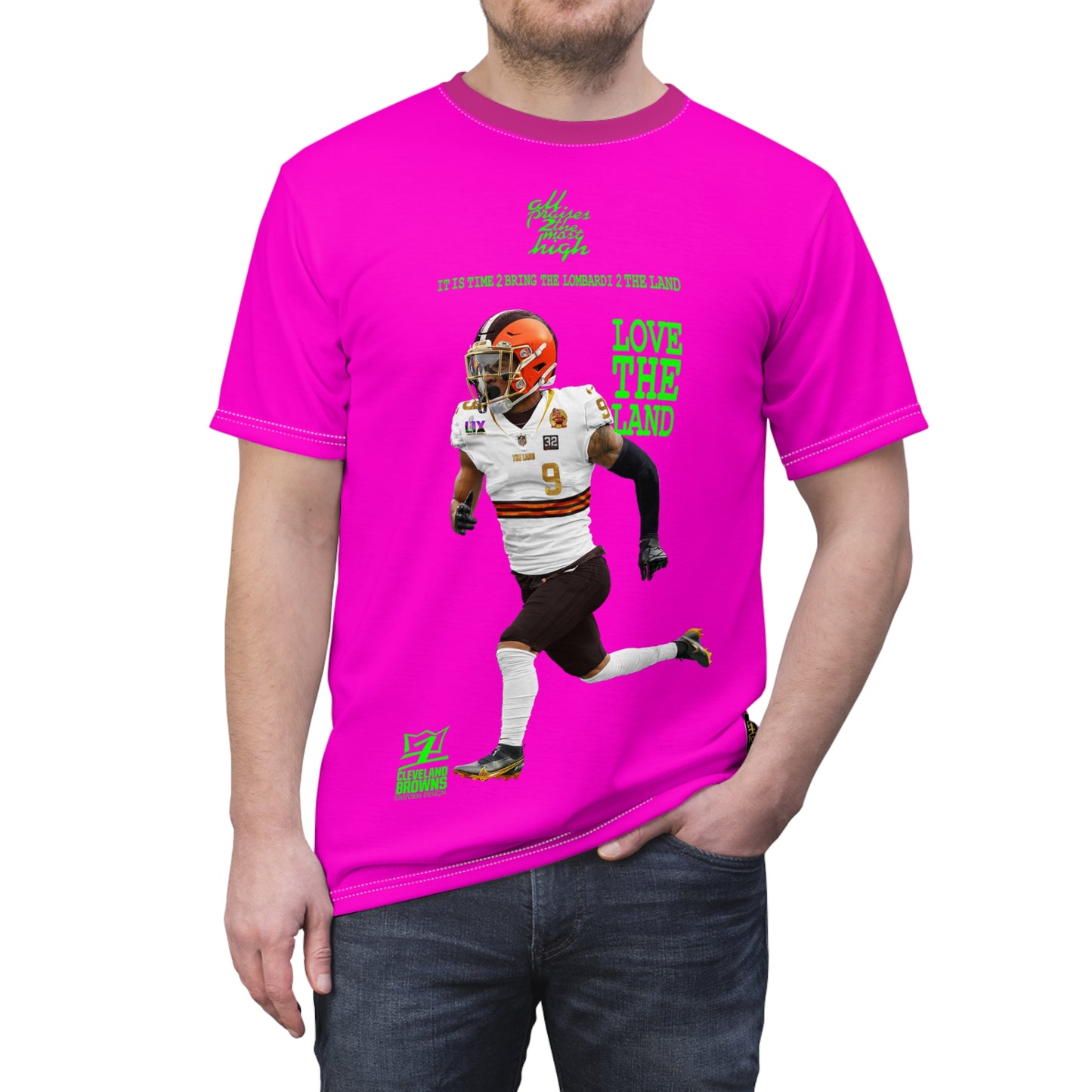 UNO LOVETHELAND SBLIX Unisex Cut & Sew Tee (AOP)