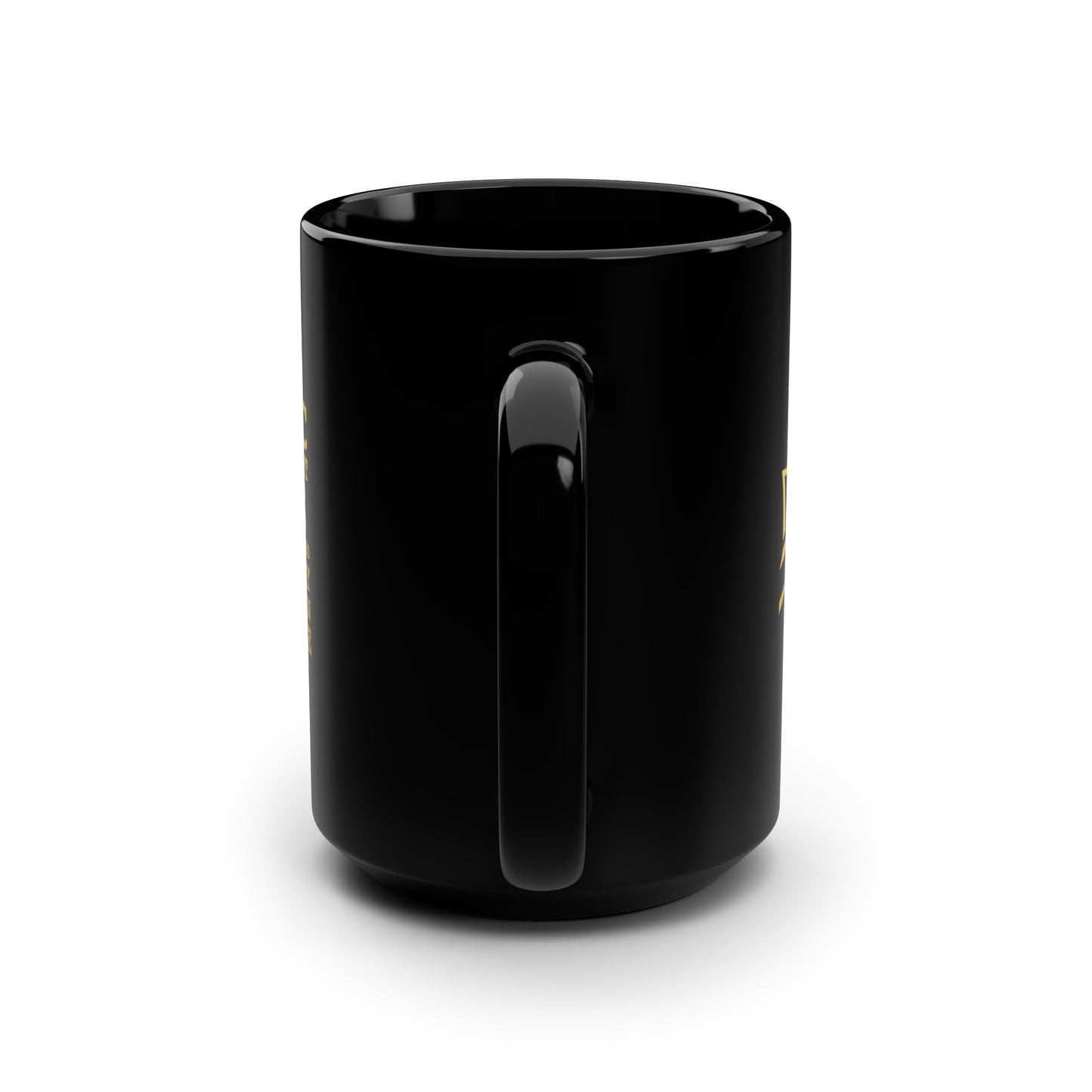 UNOBTCPOWER Black Mug, 15oz