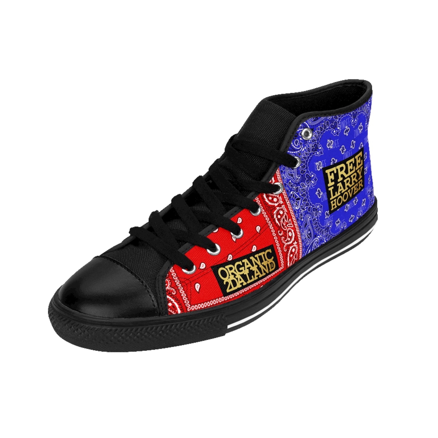 UNO ORGAANIC TRIBE=GANG FREE LARRY HOOVERMen's Classic Sneakers