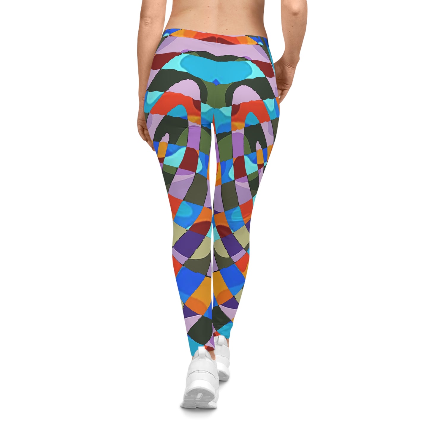 UNO ABSTRACTS Women's Casual Leggings (AOP)