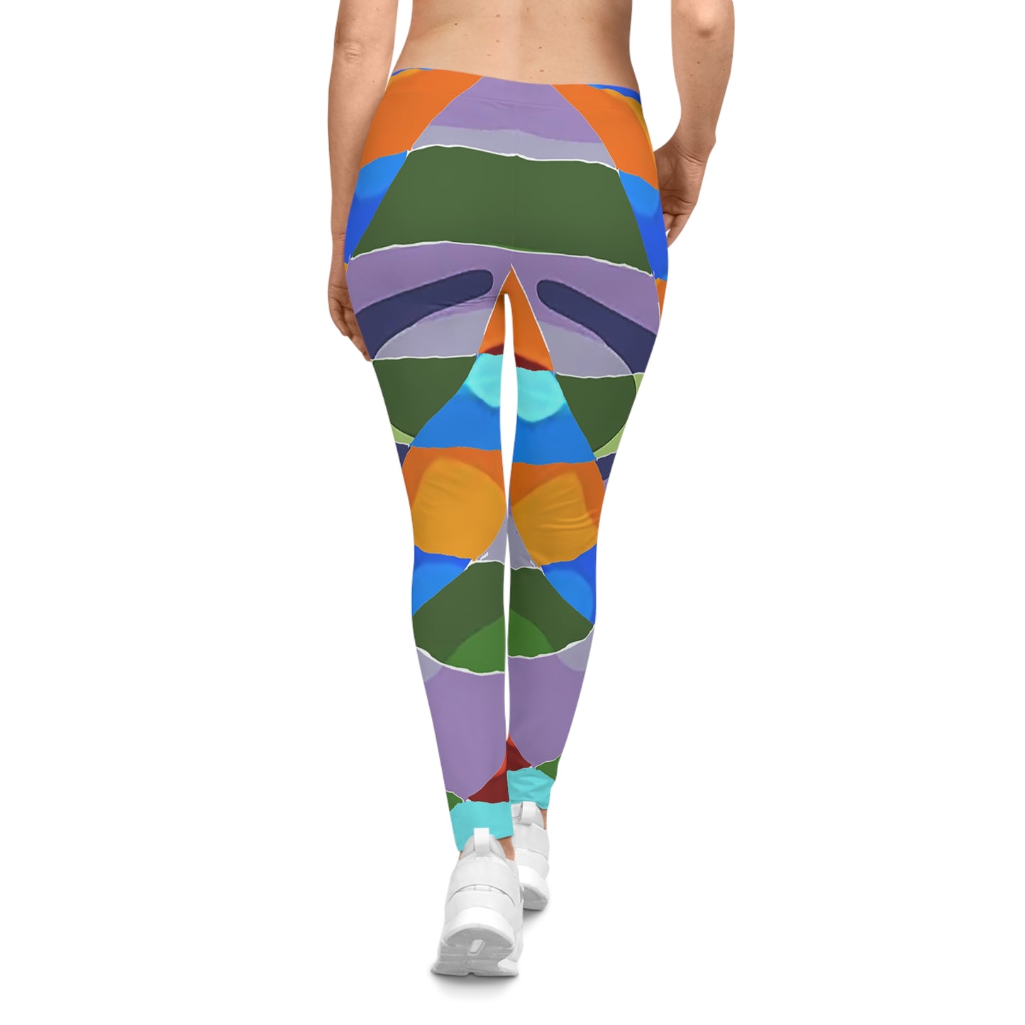 UNO ABSTRACTS Women's Casual Leggings (AOP)
