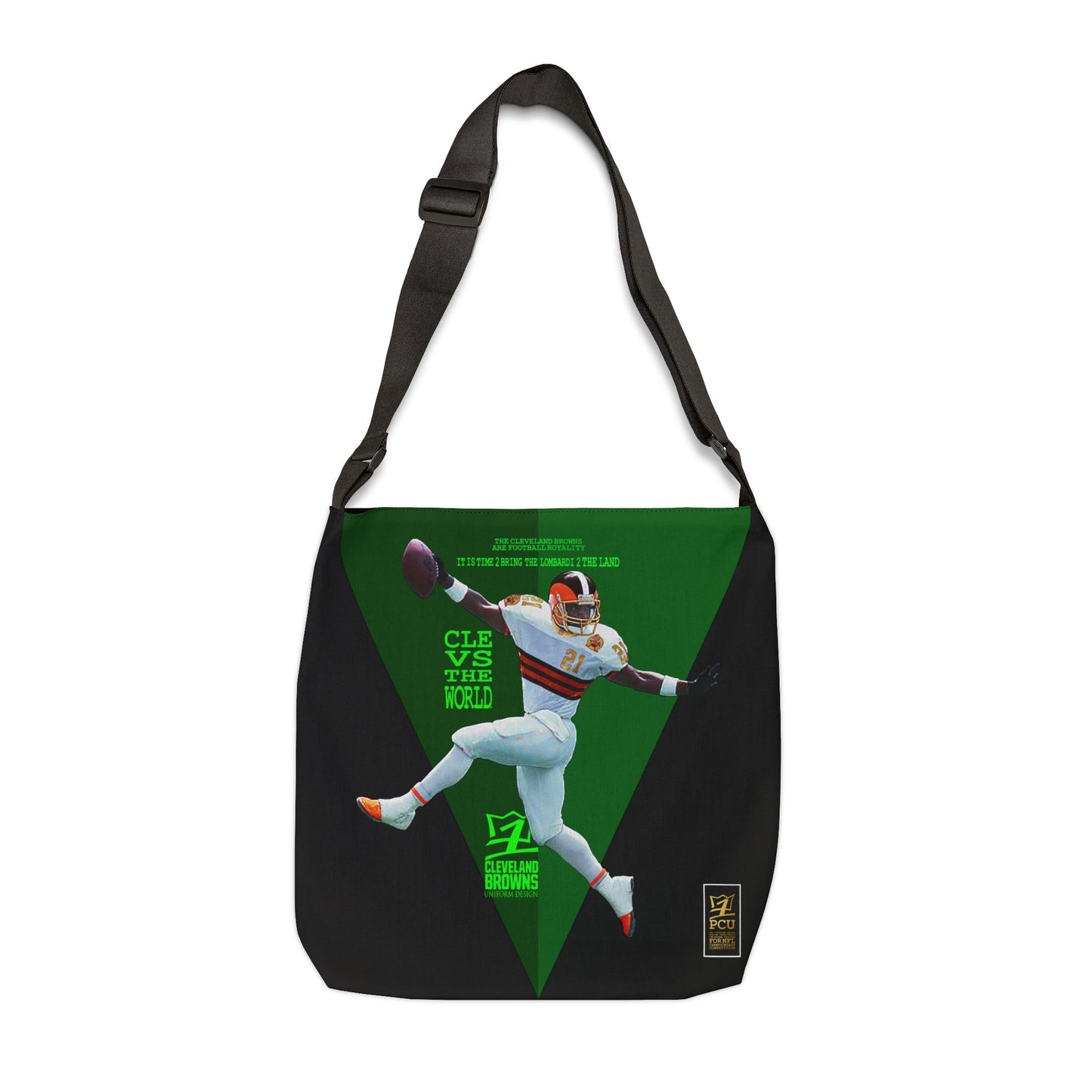 UNO LOVETELAND LOVETEBROWNS Adjustable Tote Bag (AOP)