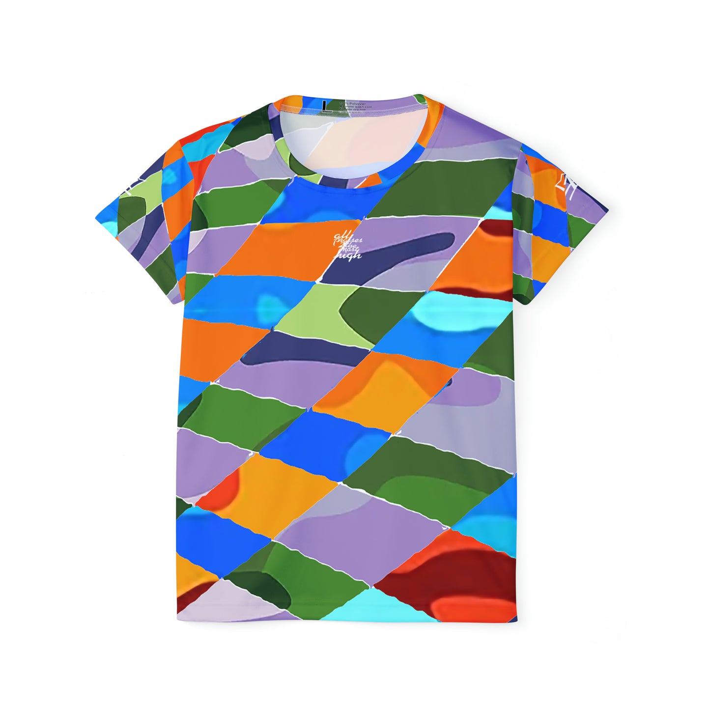 UNO ABSTRACTS Women's Sports Jersey (AOP)