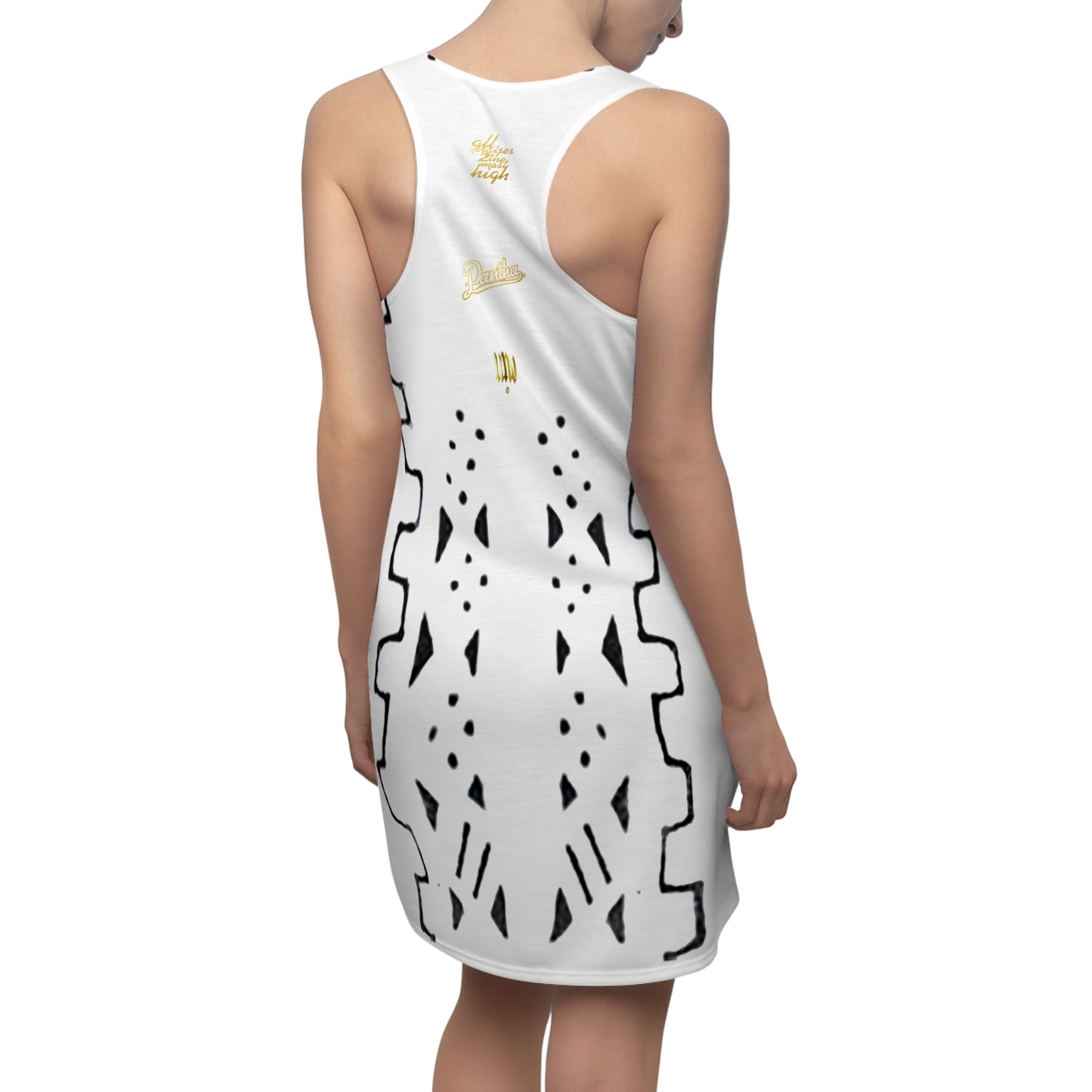 UNO PANTHA Women's Cut & Sew Racerback Dress