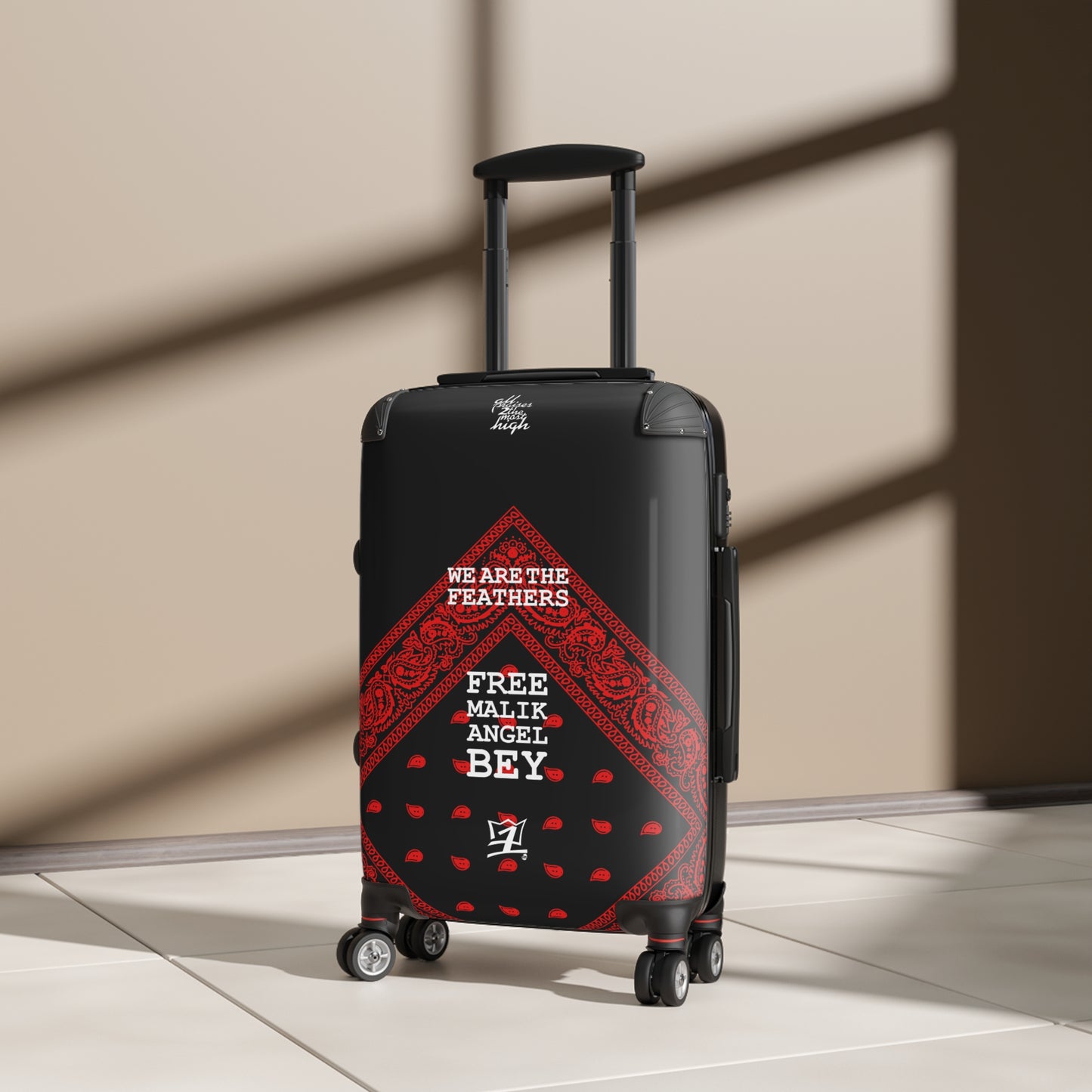 UNO ORGANIC WE ARE THE FEATHERS FREE MALIK ANGLE BEY Suitcase