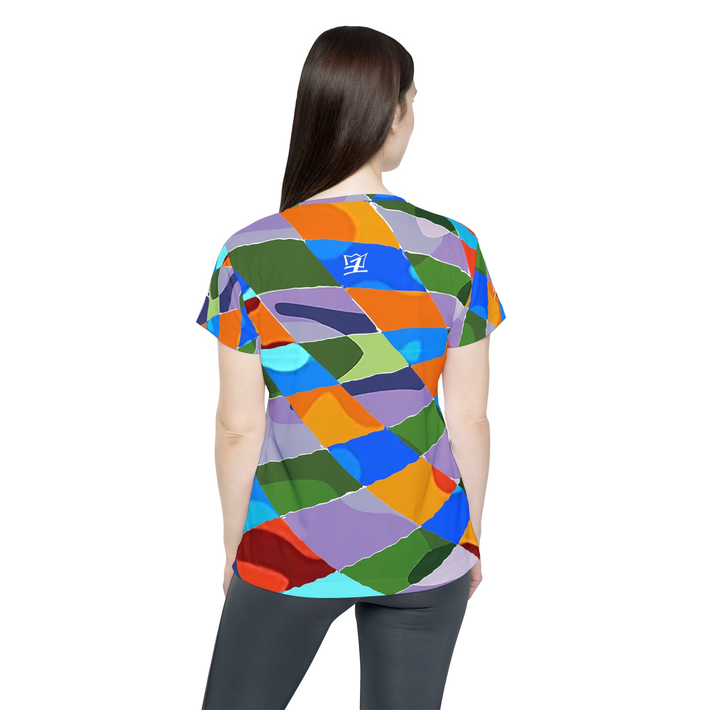 UNO ABSTRACTS Women's Sports Jersey (AOP)