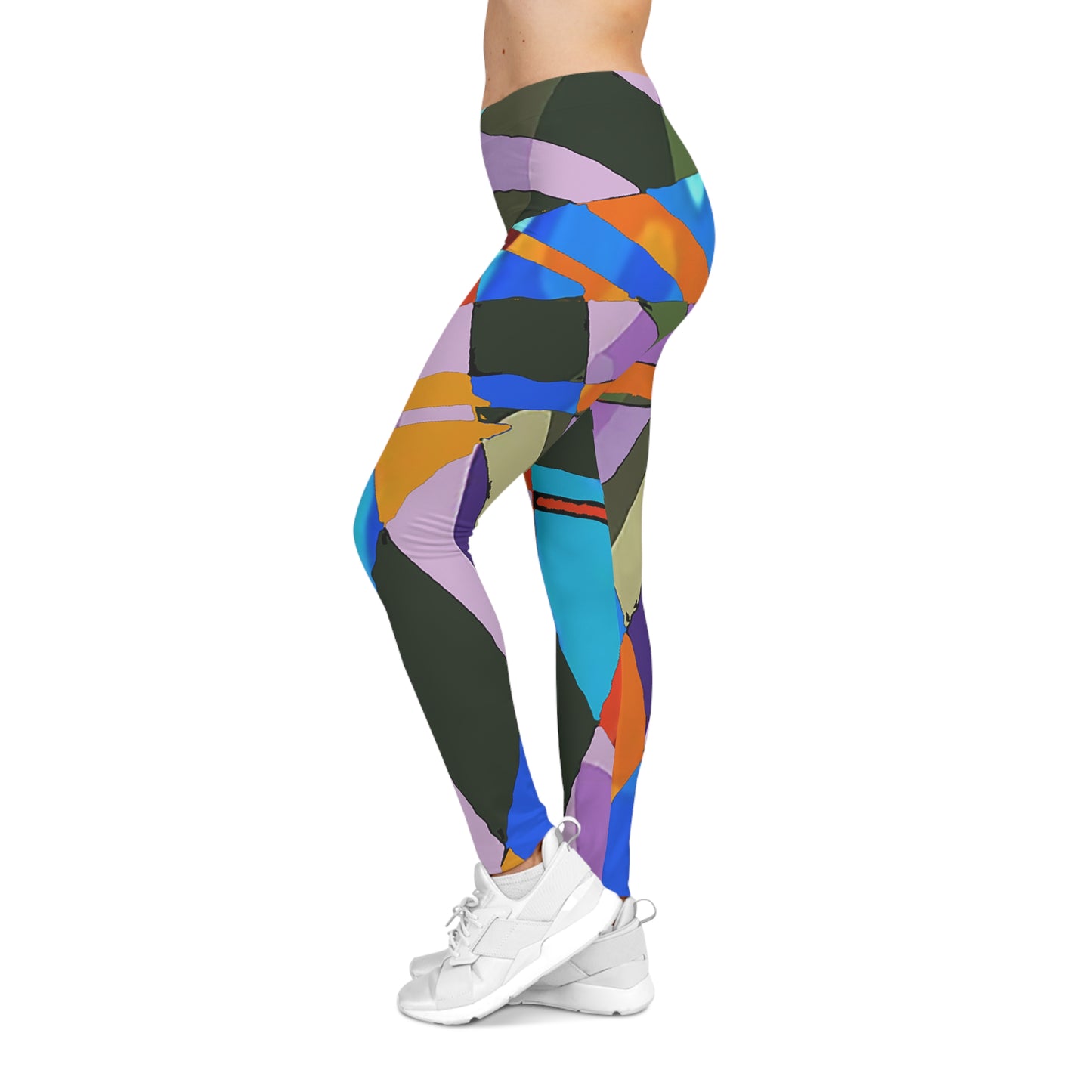UNO ABSTRACTS Women's Casual Leggings (AOP)