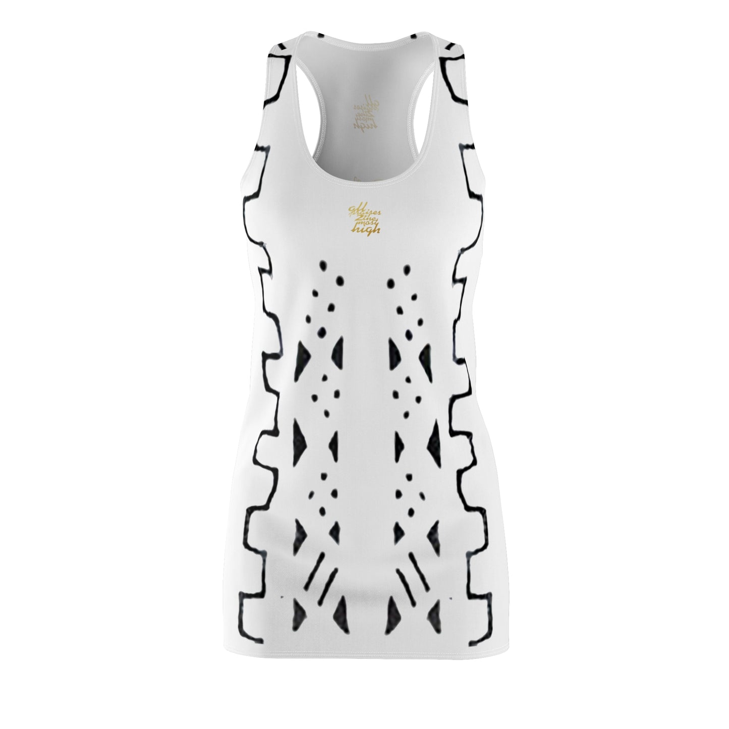 UNO PANTHA Women's Cut & Sew Racerback Dress