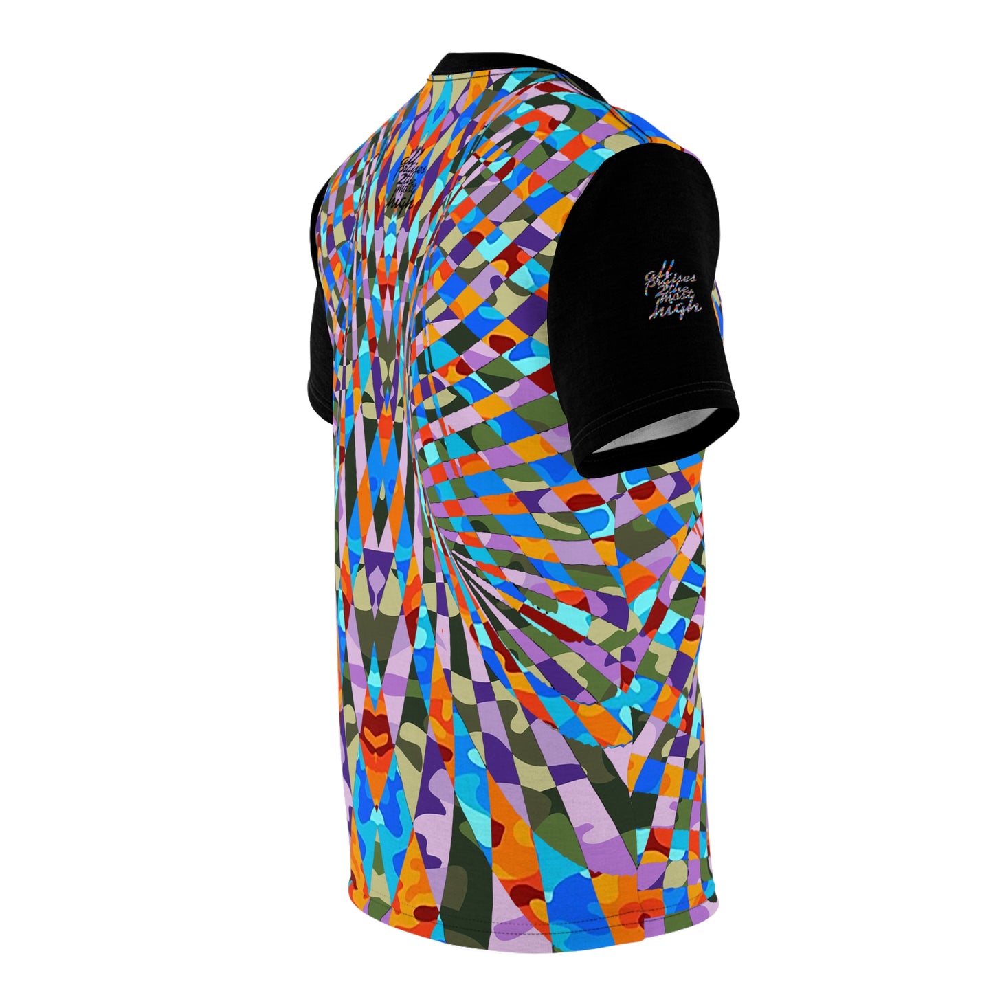 UNO ABSTRACTS Unisex Cut & Sew Tee (AOP)