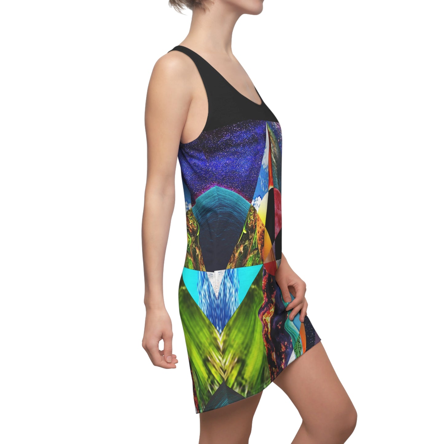 UNO ALLPRAISES I Women's Cut & Sew Racerback Dress