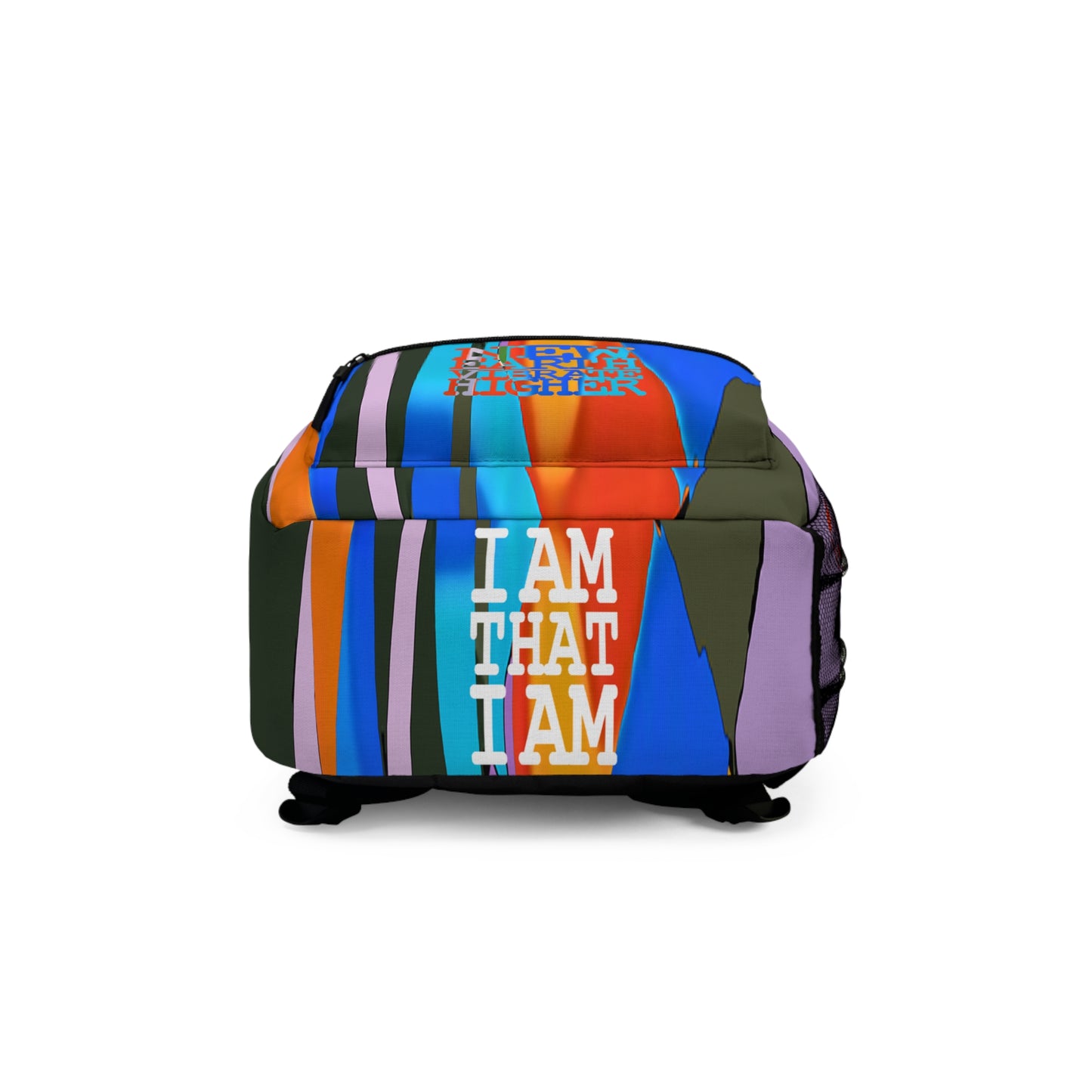 UNO ABSTRACT I AM THAT I AM MERKABA Backpack