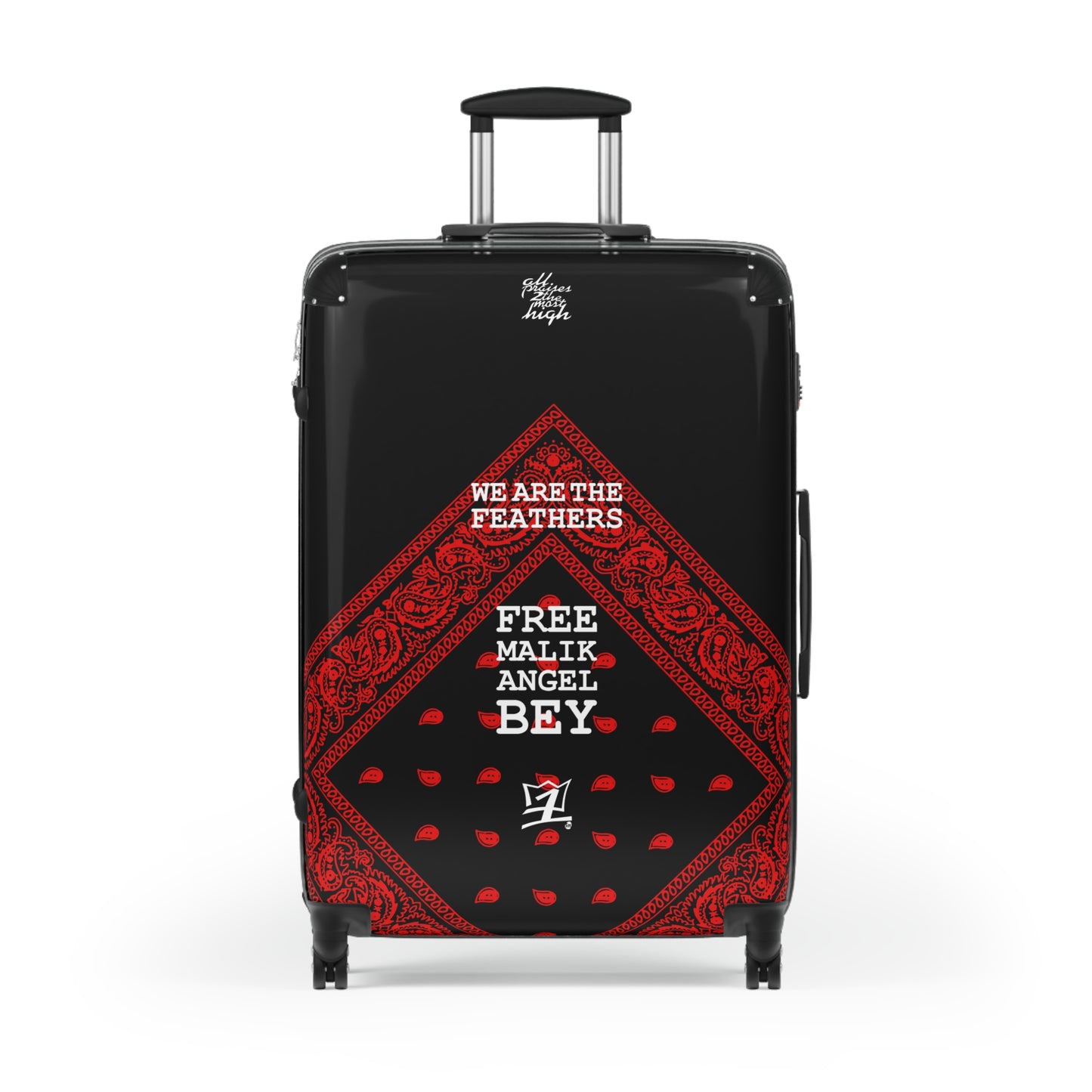 UNO ORGANIC WE ARE THE FEATHERS FREE MALIK ANGLE BEY Suitcase