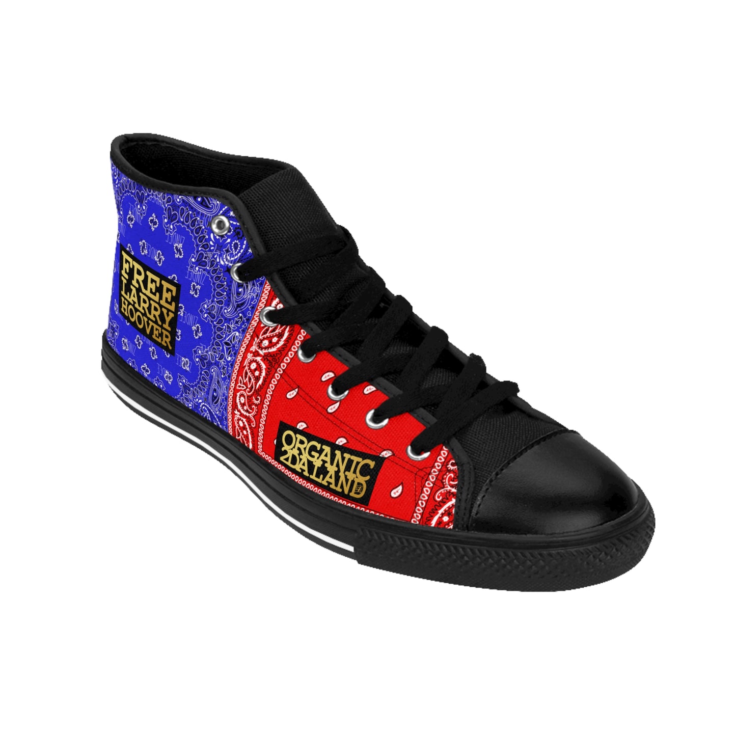 UNO ORGAANIC TRIBE=GANG FREE LARRY HOOVERMen's Classic Sneakers
