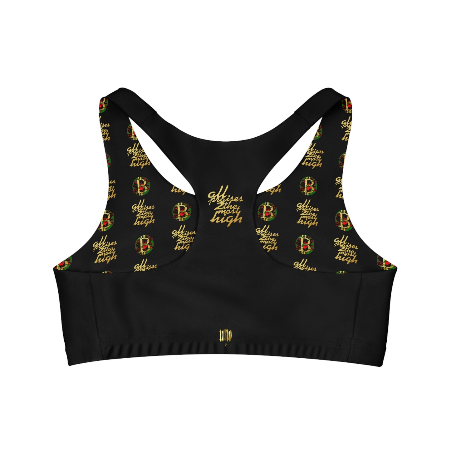 UNOBTCAFRICA Seamless Sports Bra (AOP)