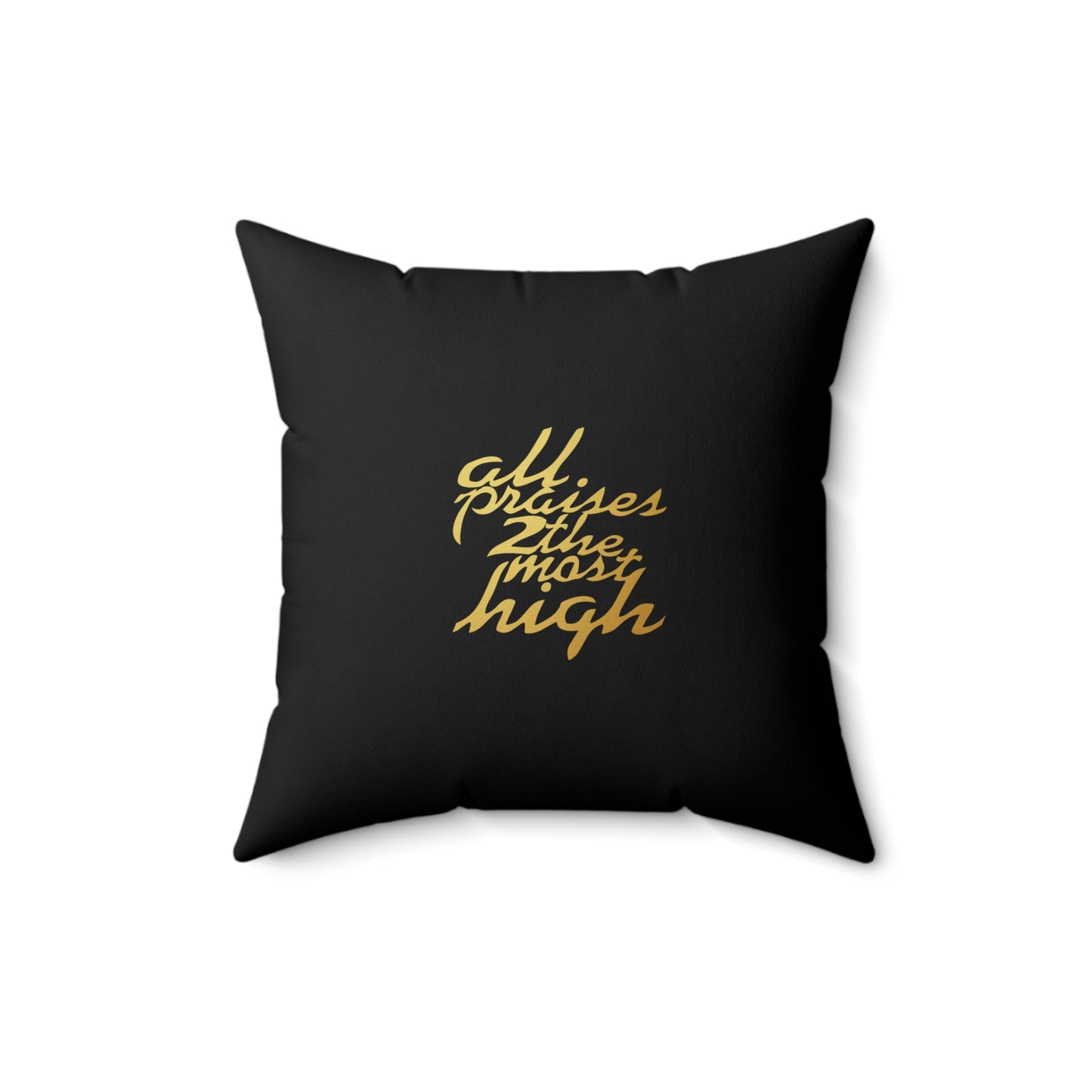 UNOBTCPOWER Faux Suede Square Pillow