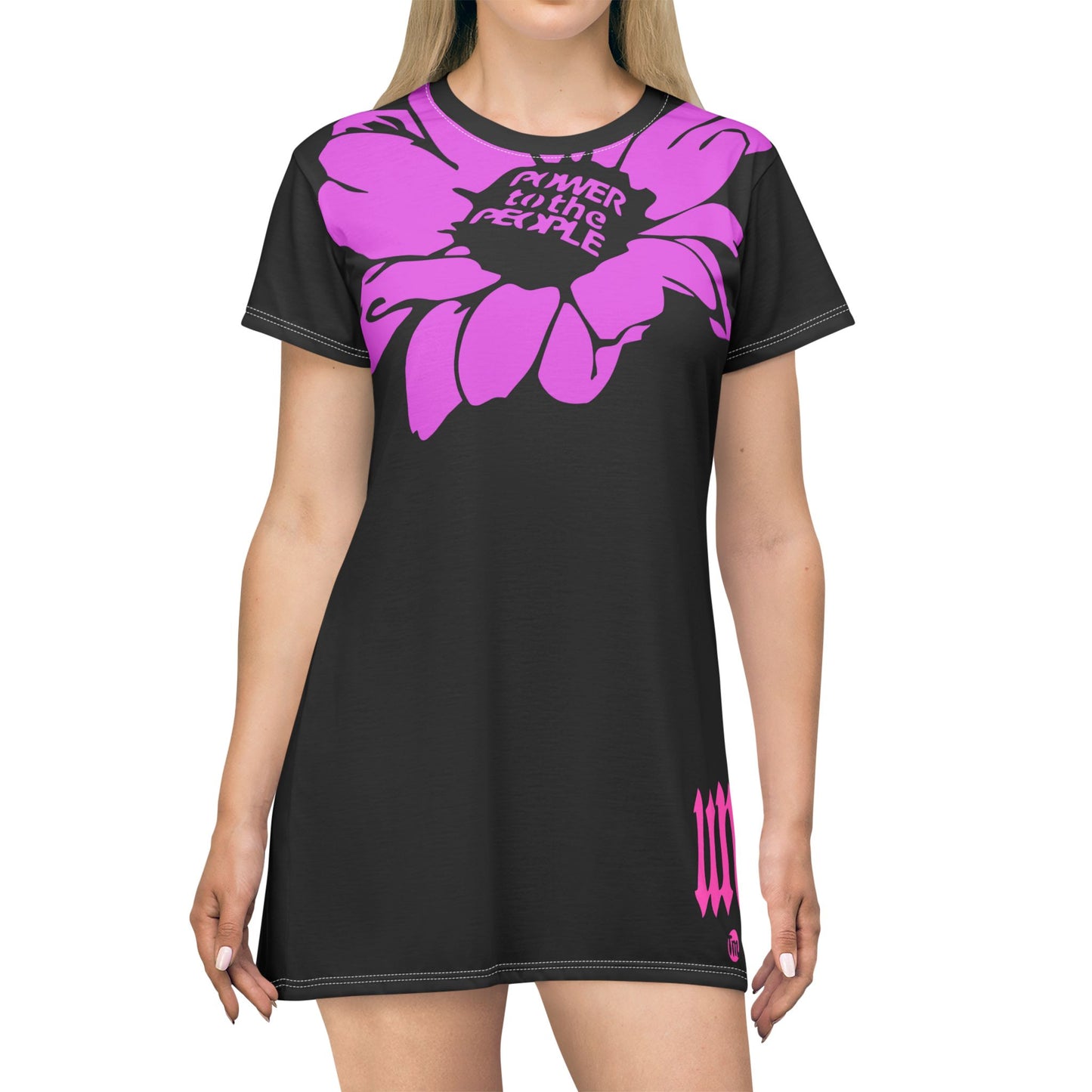 UNO POWERFLOWER All Over Print T-Shirt Dress