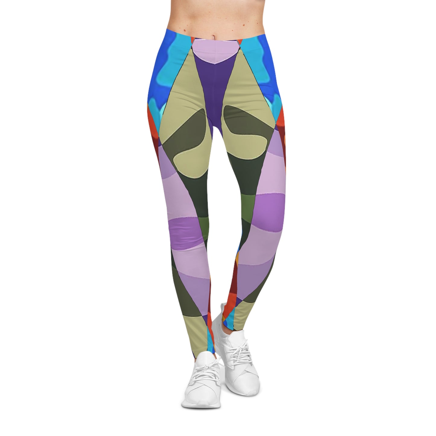 UNO ABSTRACTS Women's Casual Leggings (AOP)