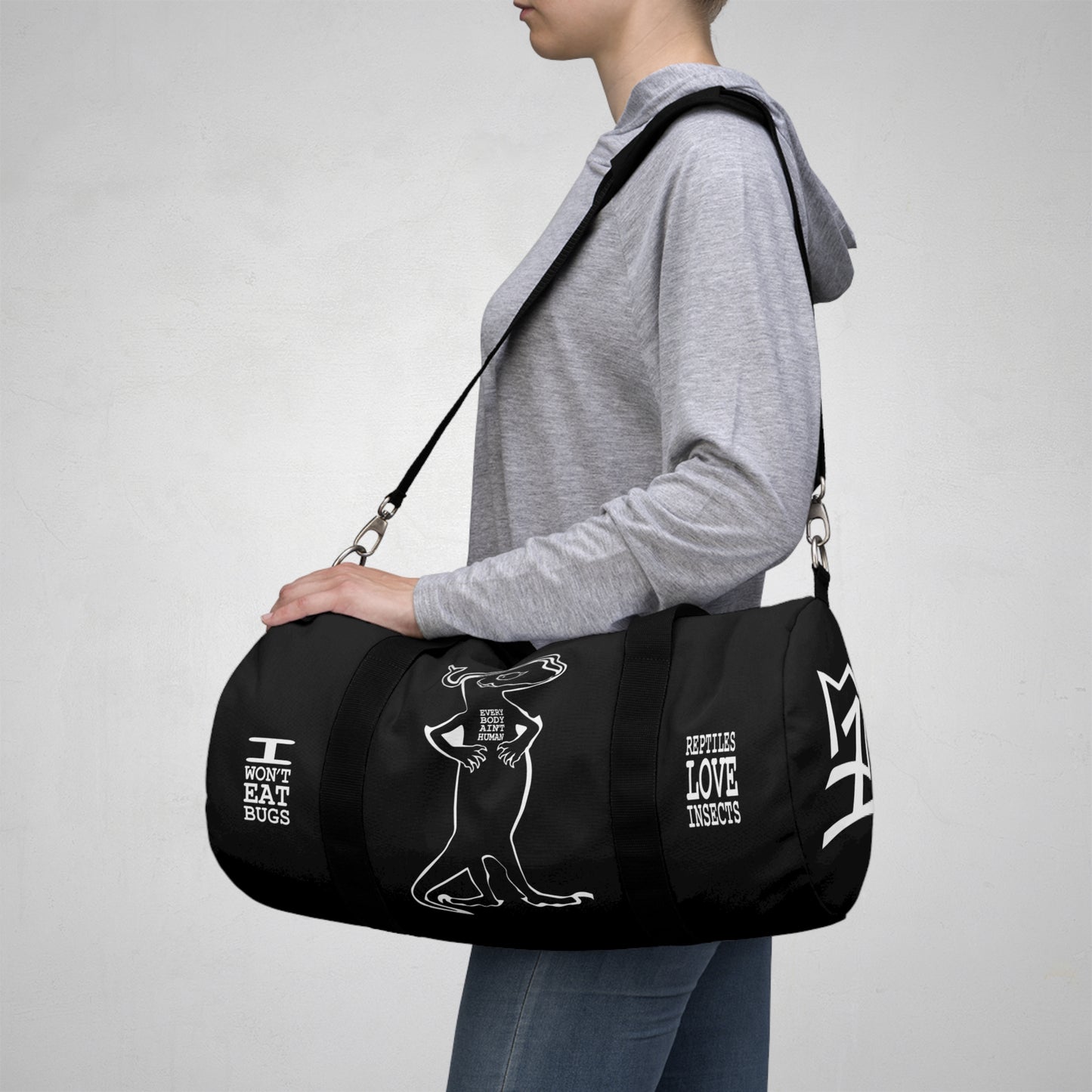 UNO GEKKO 2THEREPUBLIC EVERYBODY AIN'T HUMAN Duffel Bag