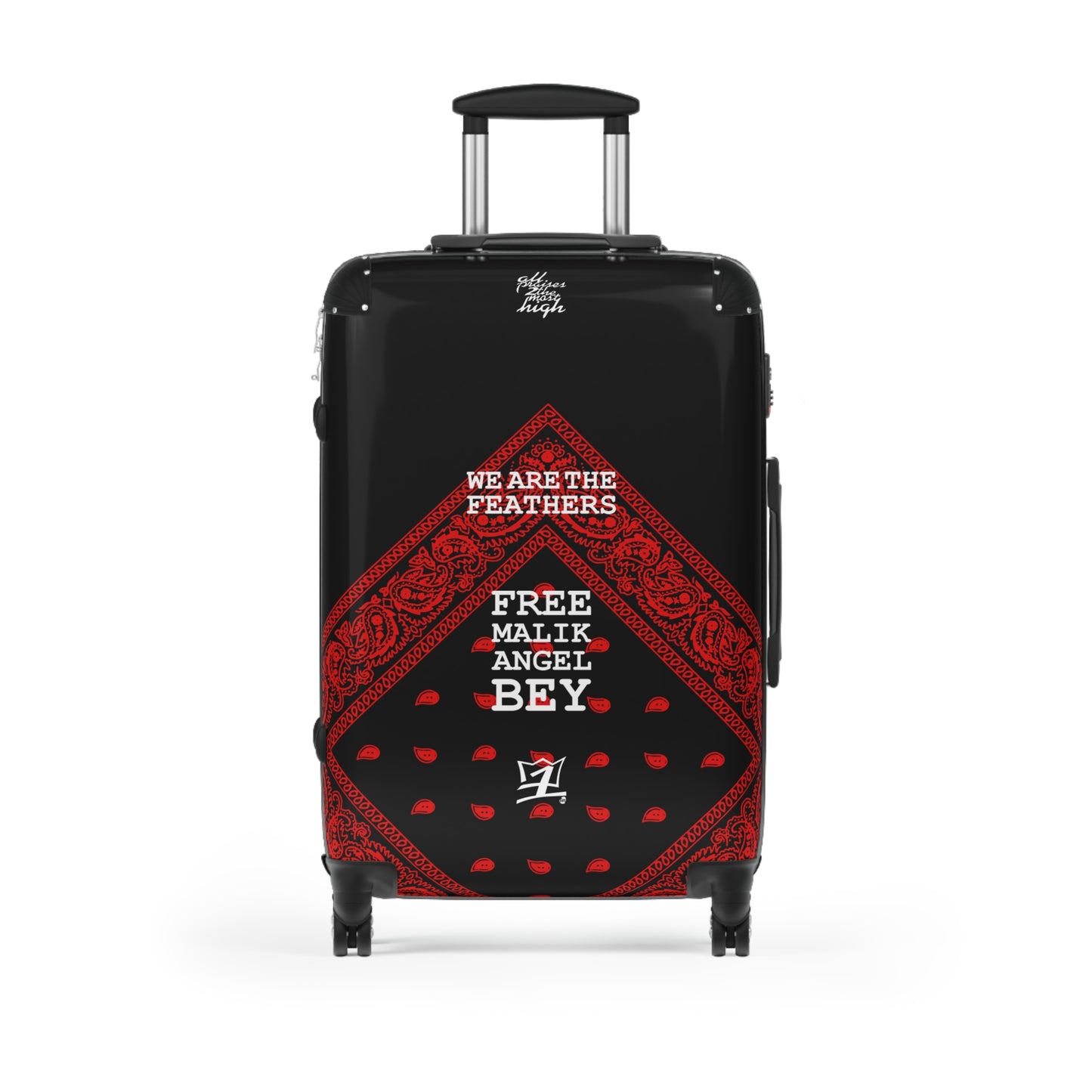 UNO ORGANIC WE ARE THE FEATHERS FREE MALIK ANGLE BEY Suitcase