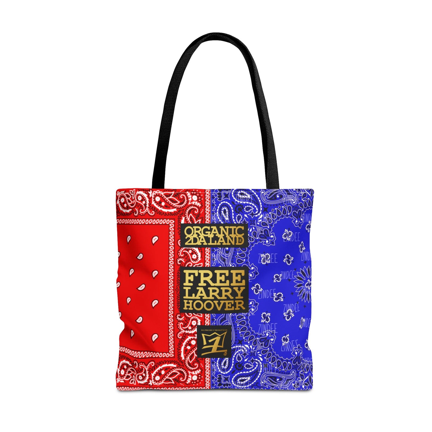 UNO ORGANIC TRIBE=GANG FREE LARRY HOOVER Tote Bag (AOP)