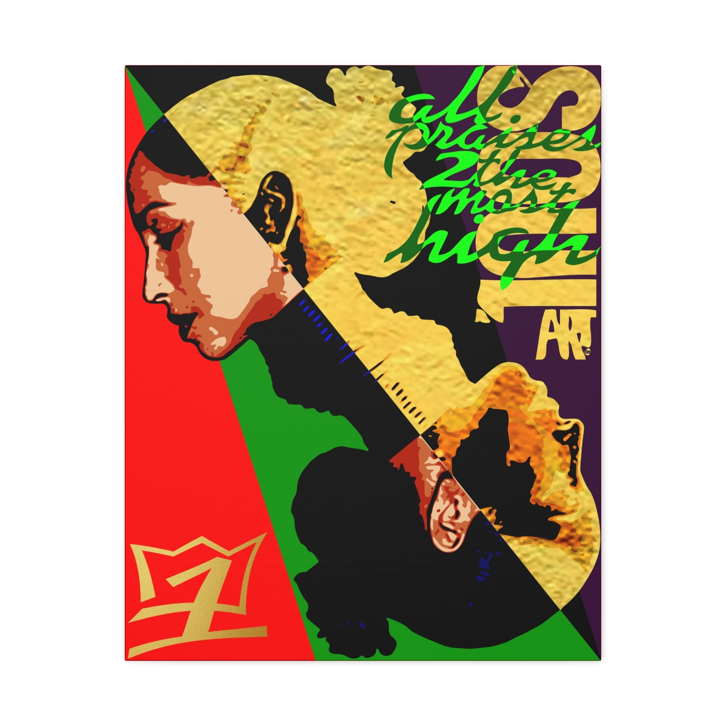 UNO SOULART SADE 12x16, 18x24, & 24x30" Stretched Canvas