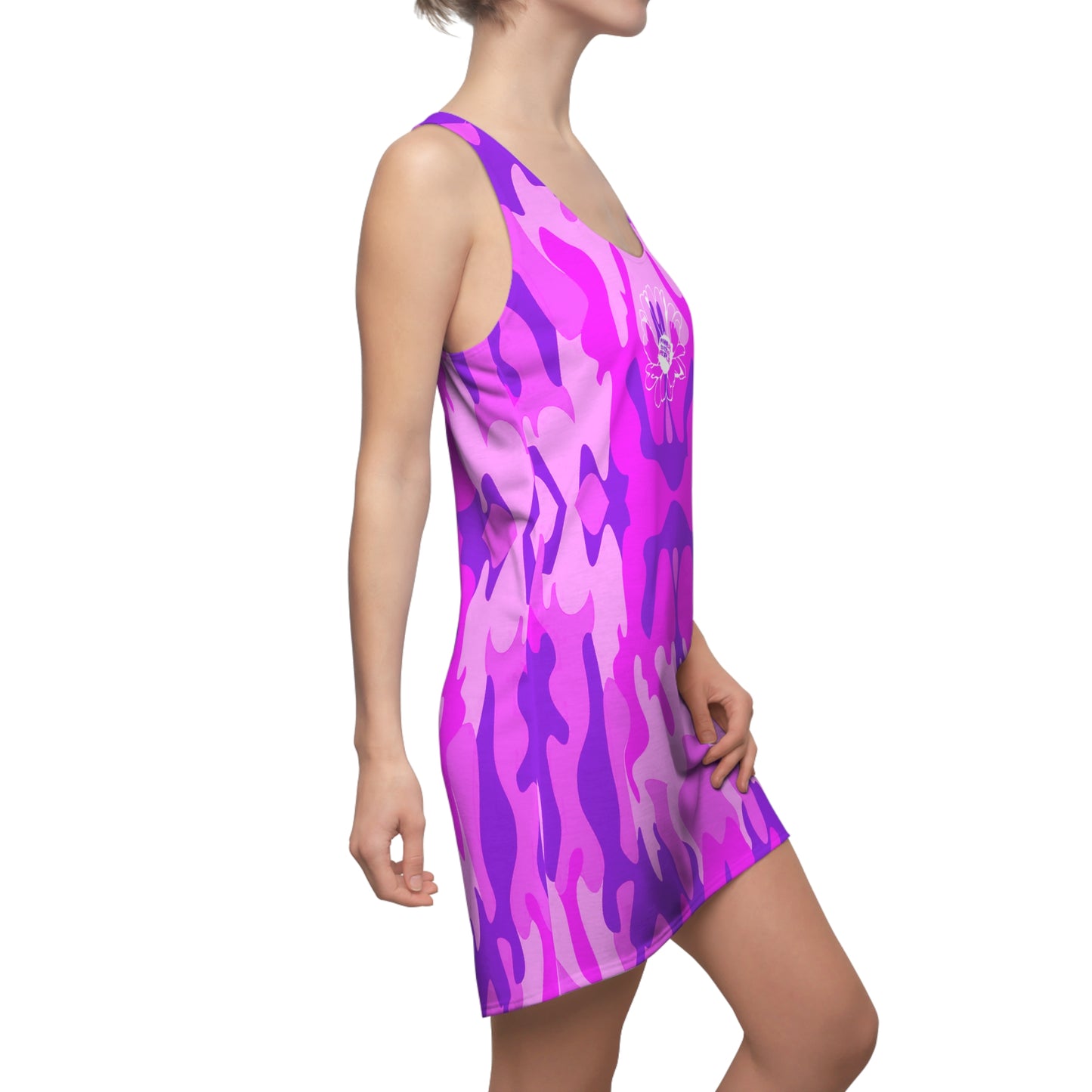 UNO POWERFLOWER Women's Cut & Sew Racerback Dress Camo Collection